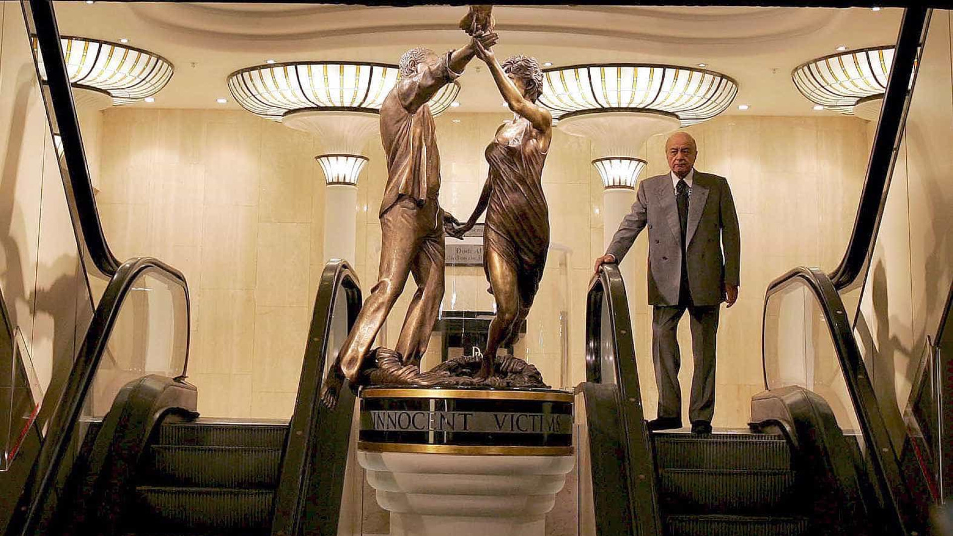 Harrods vai retirar memorial dedicado à princesa Diana