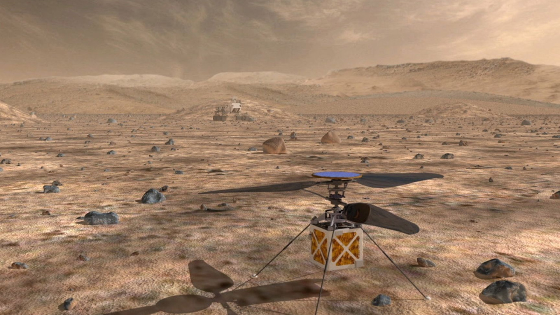Nasa vai enviar mini-helicóptero para explorar Marte em 2020