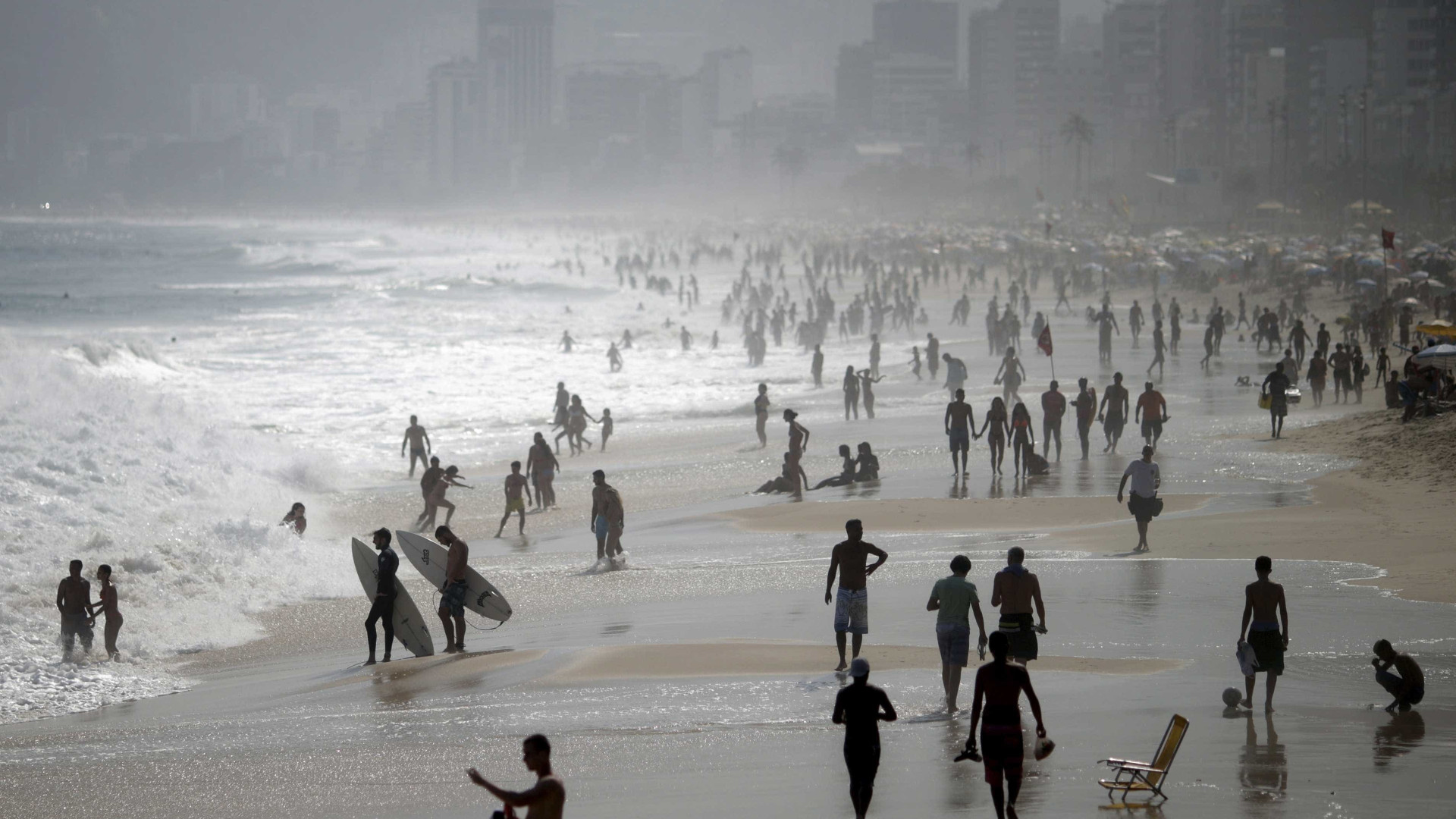Rio tem altas temperaturas e sensação térmica recorde no ano: 45,7°C