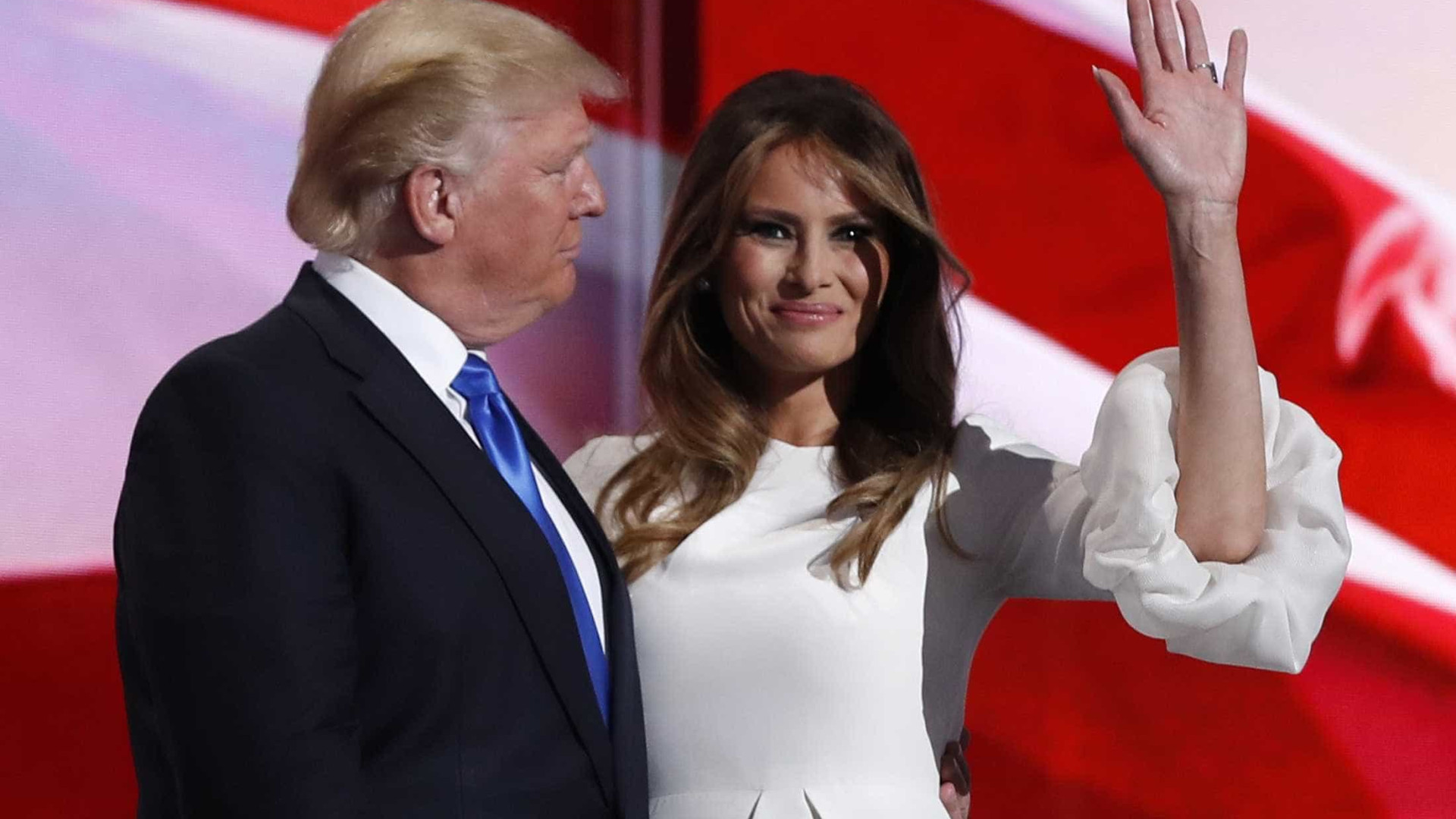 Mulher de Trump relativiza
declarações sexistas do marido