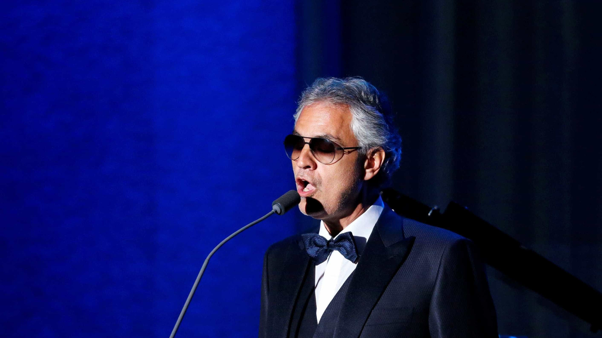 'Sempre há uma boa razão para retornar ao Brasil', diz Andrea Bocelli