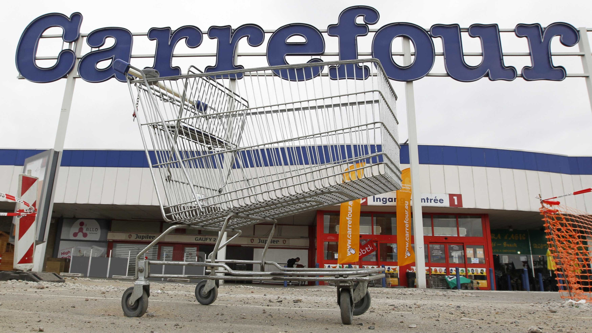 Prefeitura aponta escoriações múltiplas em cão morto em supermercado
