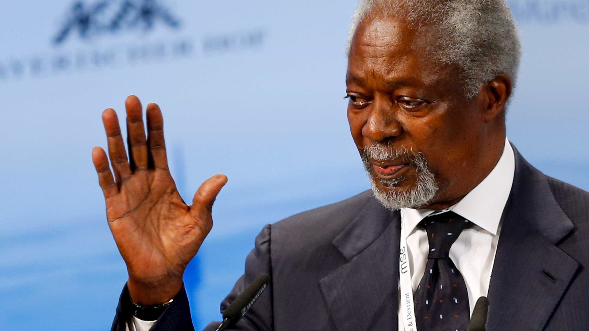 Em nota, governo brasileiro lamenta morte de Kofi Annan