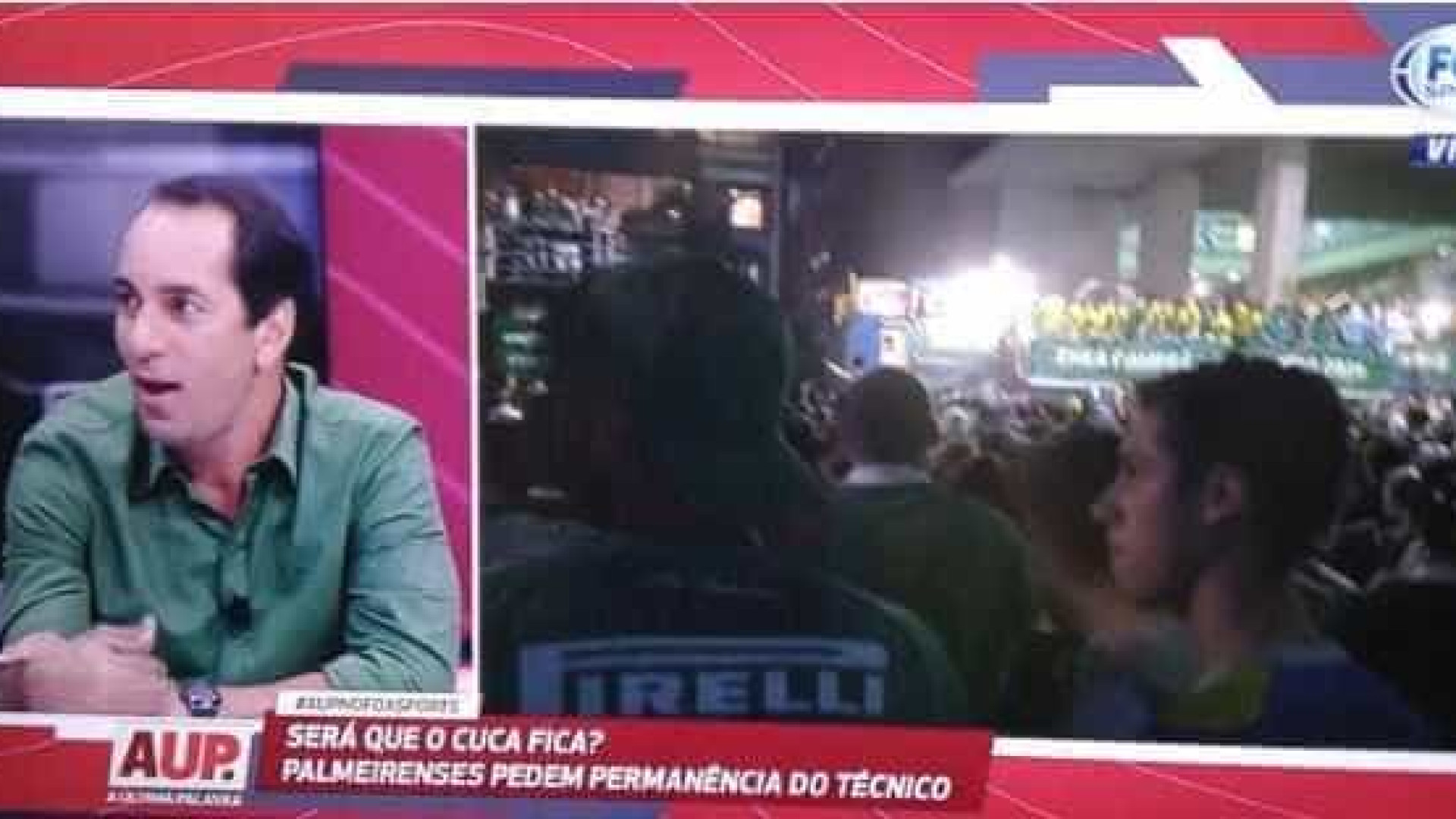 'Meu coração está rouco', diz Edmundo na Fox sobre título do Palmeiras