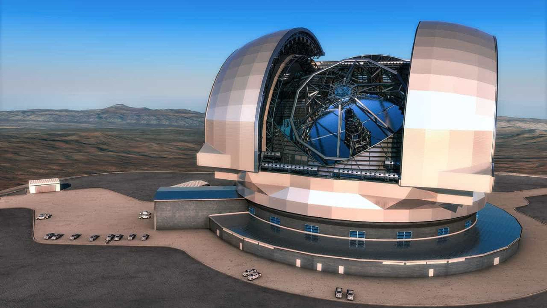Telescópio para monitorar lixo
espacial será montado em MG