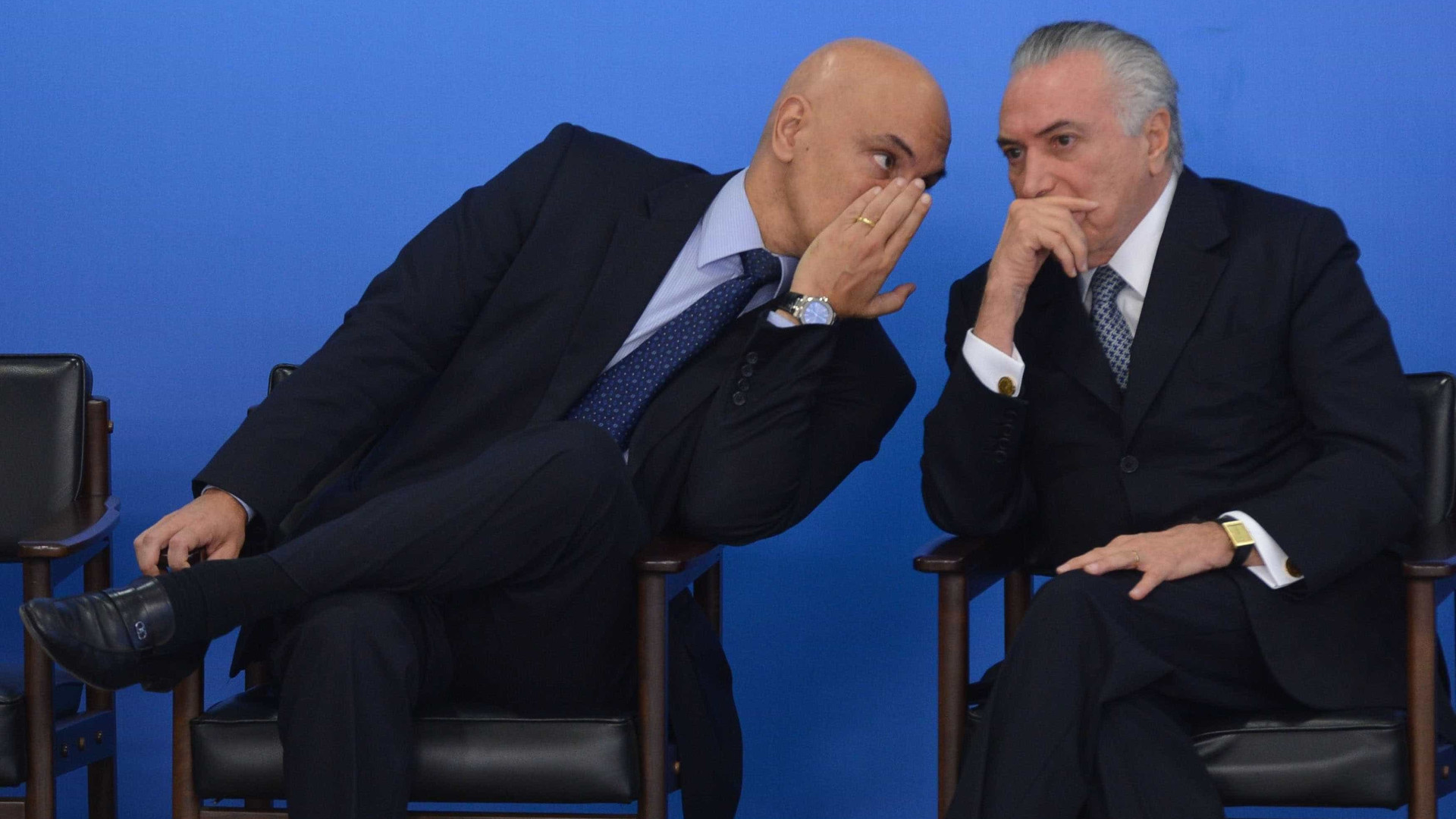 Moraes rejeita ações sobre pedidos de impeachment de Temer