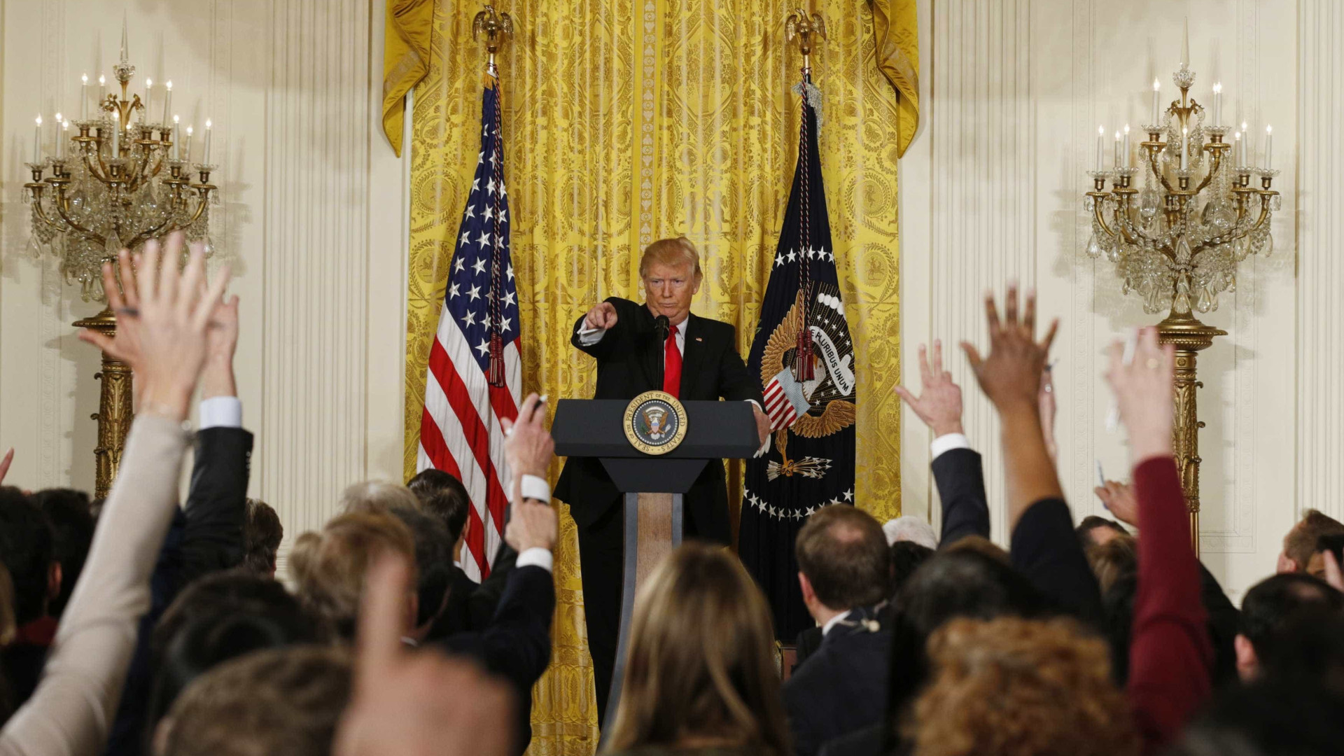 Imprensa norte-americana responde
às críticas feitas por Trump