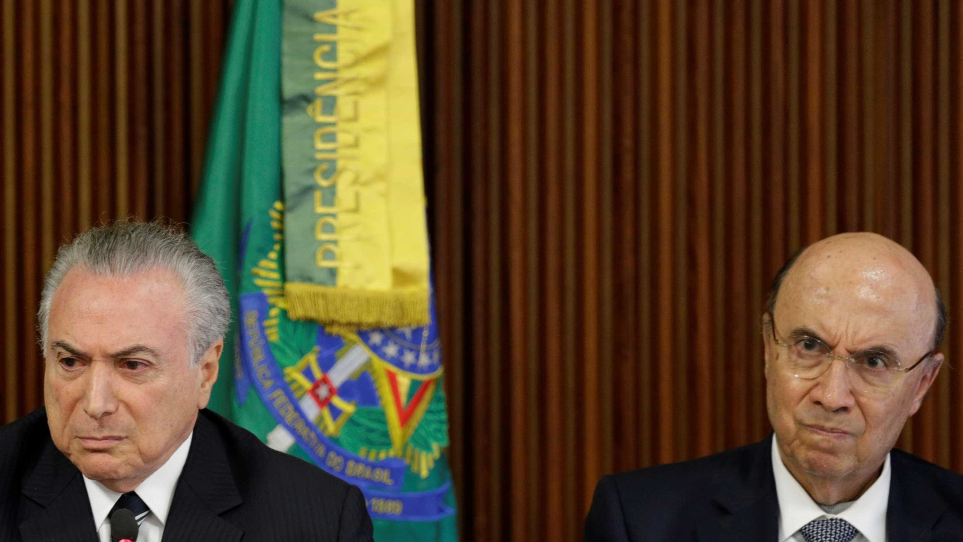 Temer se reúne com Meirelles após rebaixamento da nota do Brasil