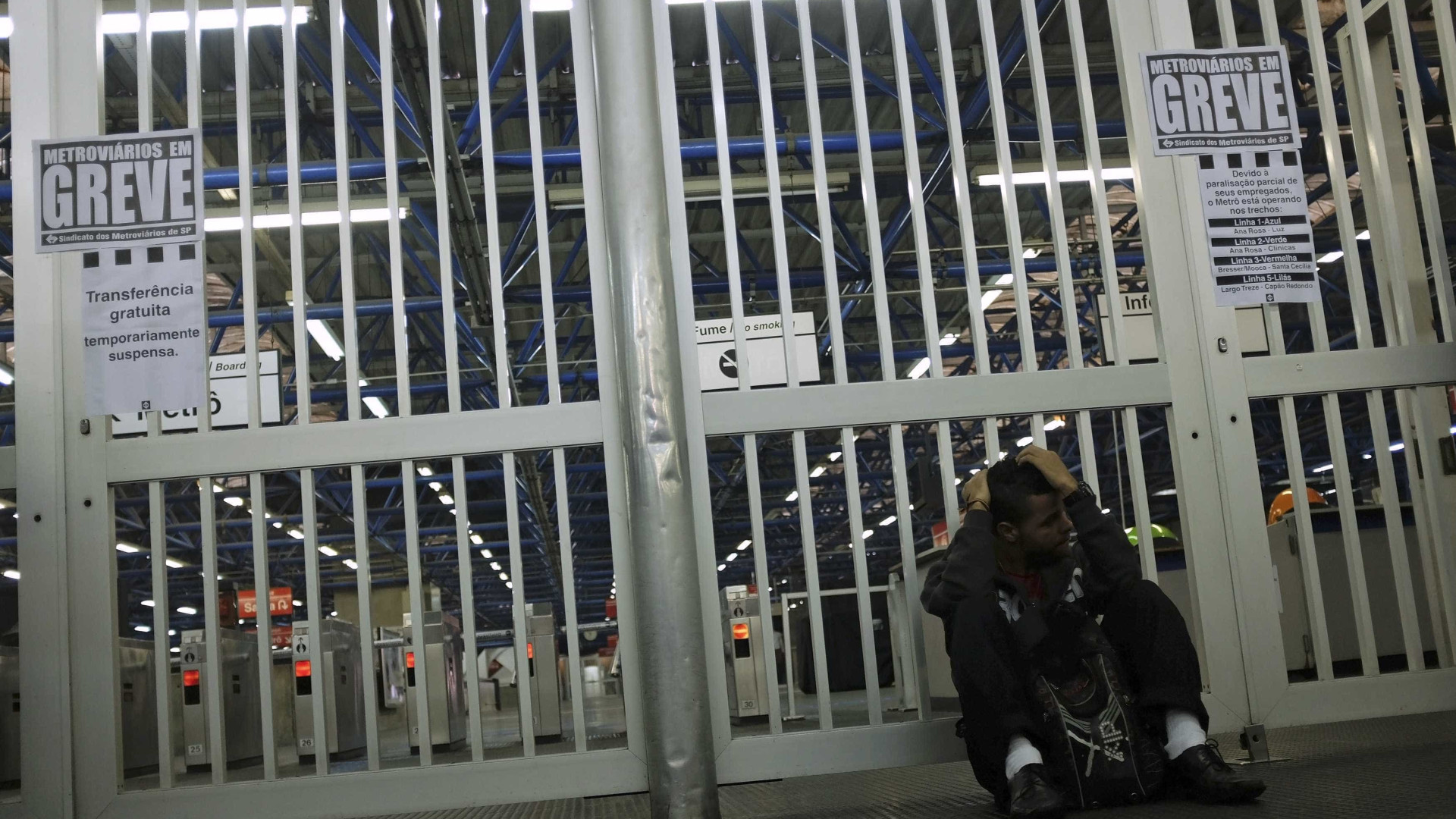 São Paulo tem estações de metrô fechadas na manhã desta quinta