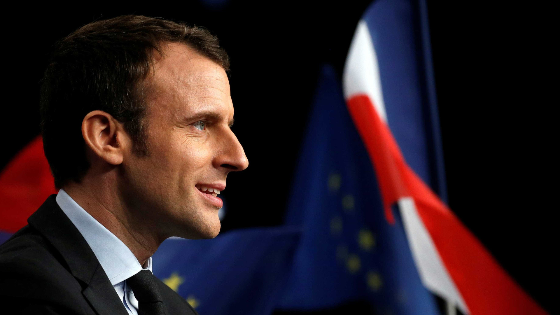 Em dia de debate, Macron lidera pesquisa
eleitoral na França