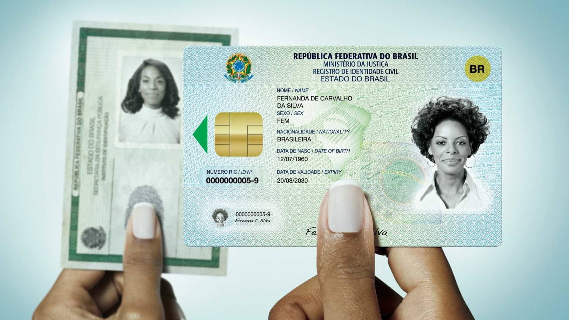 Documento único de identificação
só valerá em 2022