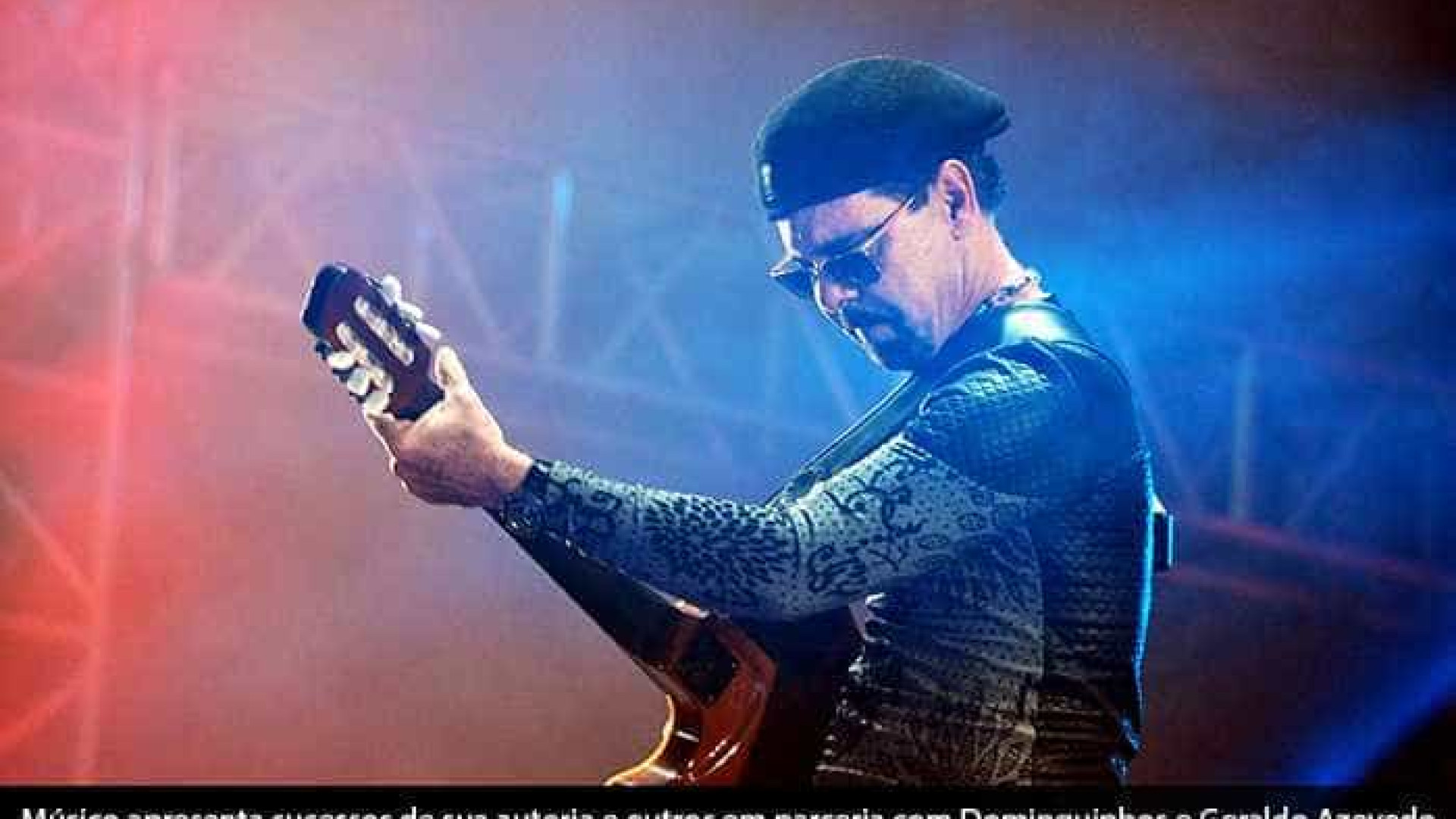 Nando Cordel canta seus grandes sucessos
na Caixa Cultural São Paulo