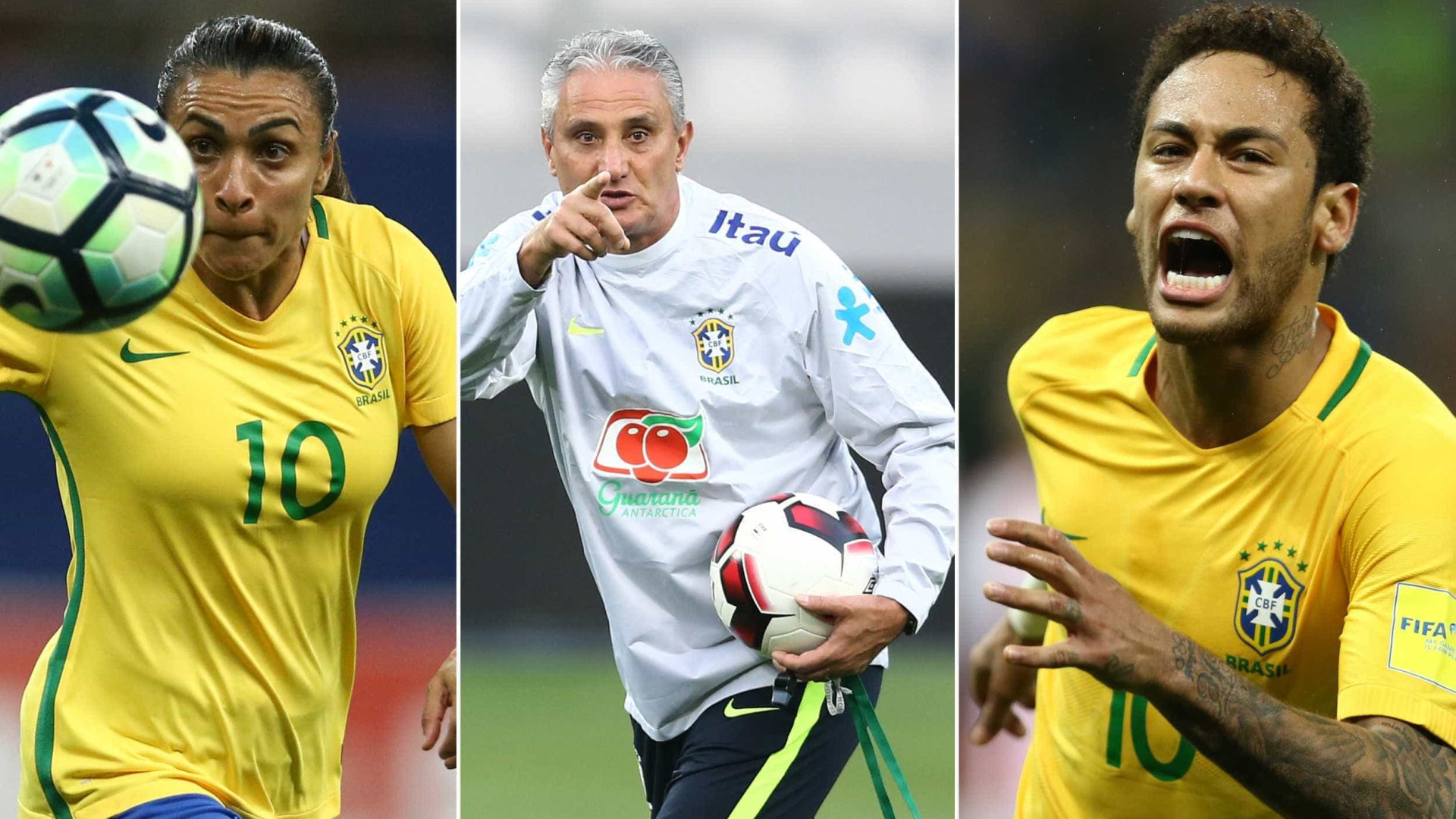 Lista dos 100 nomes mais influentes do futebol
tem Marta, Tite e Neymar