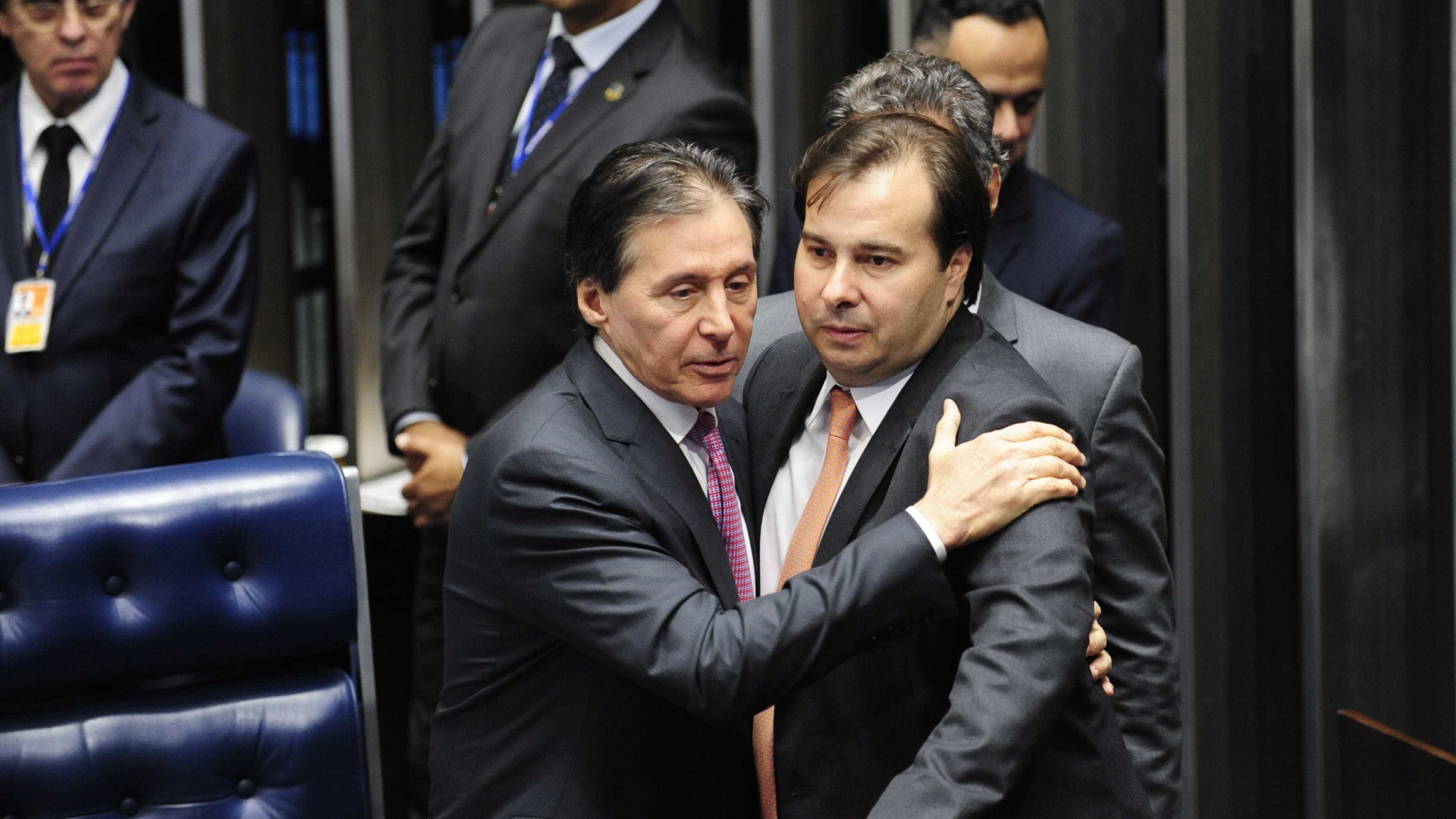 Eunício e Maia dizem que Copa não atrapalhará votações no Congresso