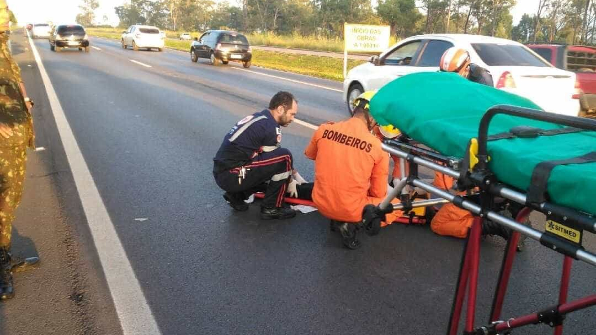 Militar do Exército atropela duas adolescentes em rodovia do DF