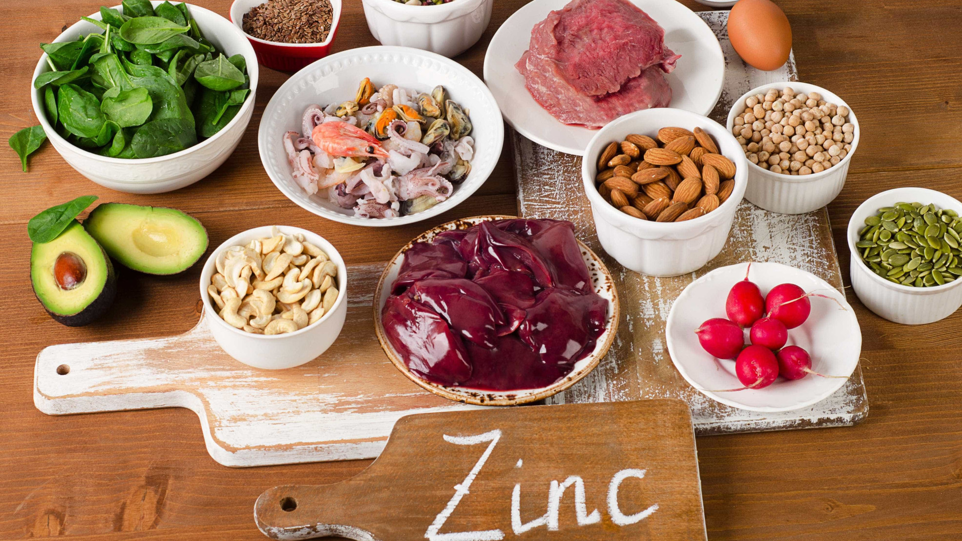 Deficiência de zinco: conheça
causas, sintomas e perigos