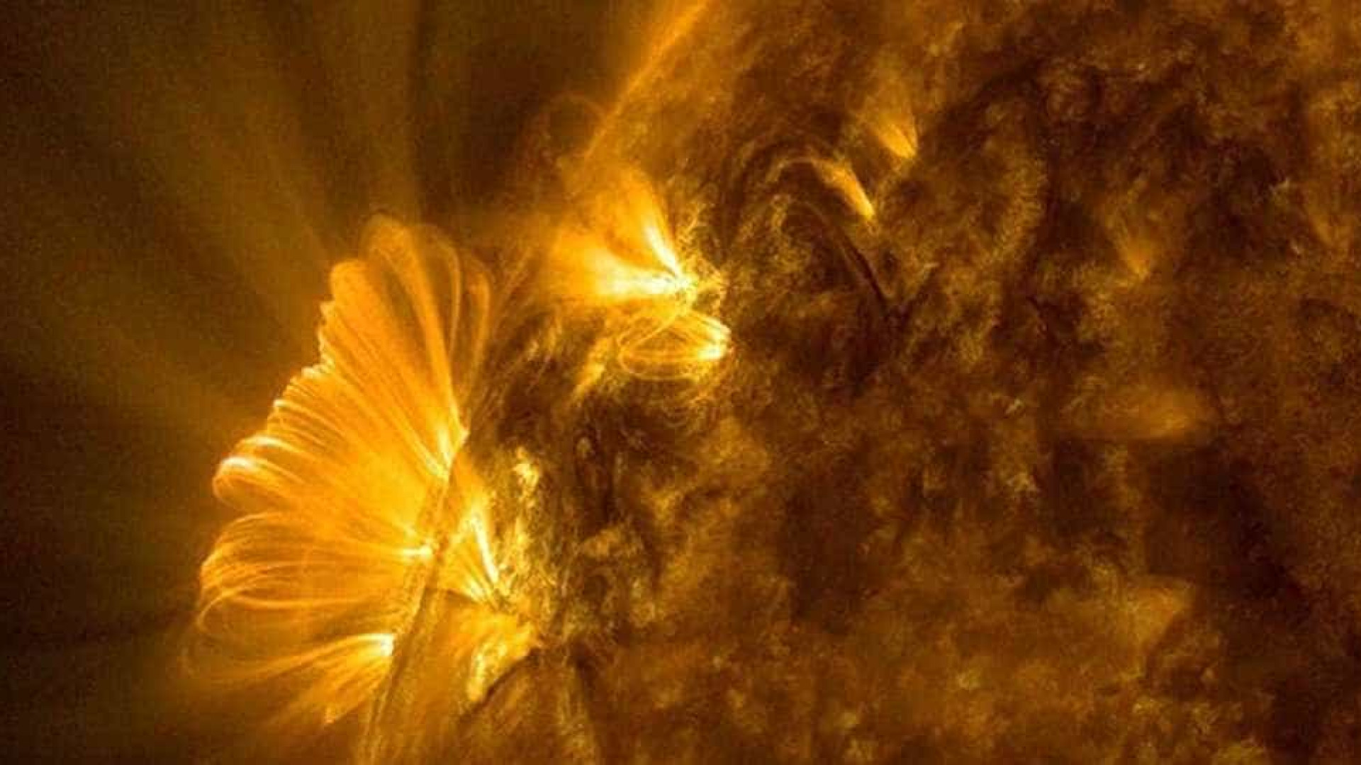 Nasa encontra mancha colossal no Sol