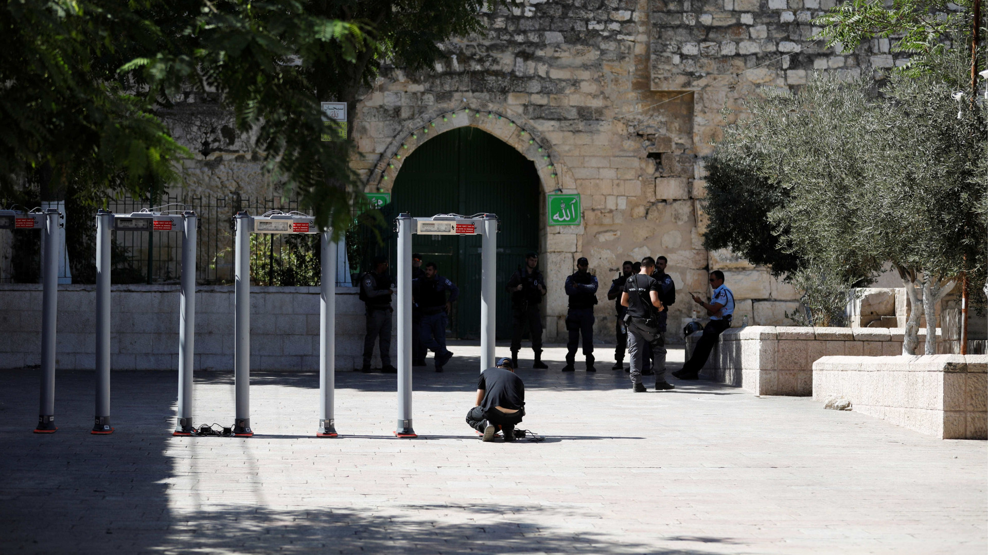 Israel reabre Monte do Templo dois dias após
tiroteio com 5 mortos