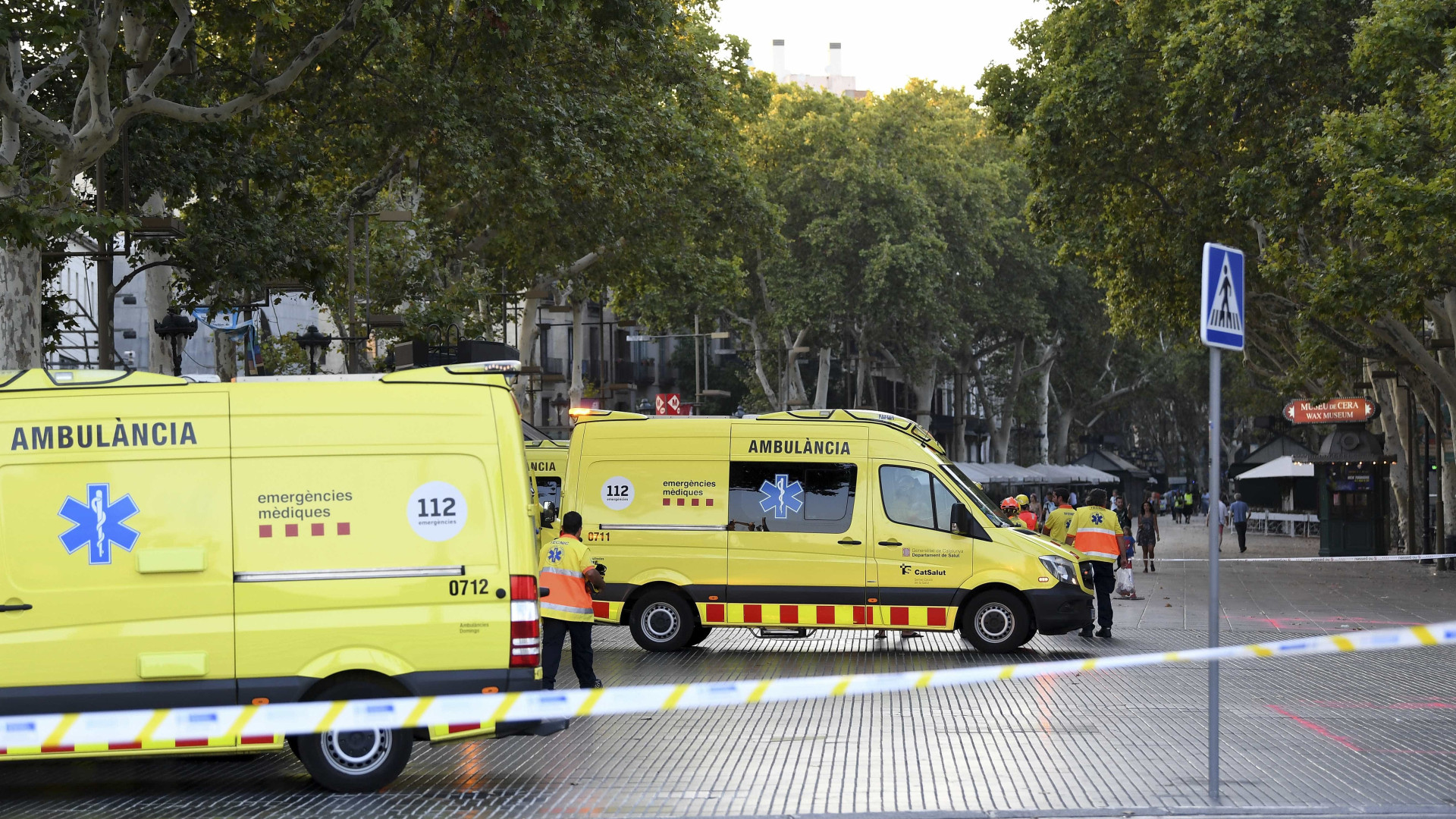 Governo confirma 13 mortos e 100 feridos em Barcelona