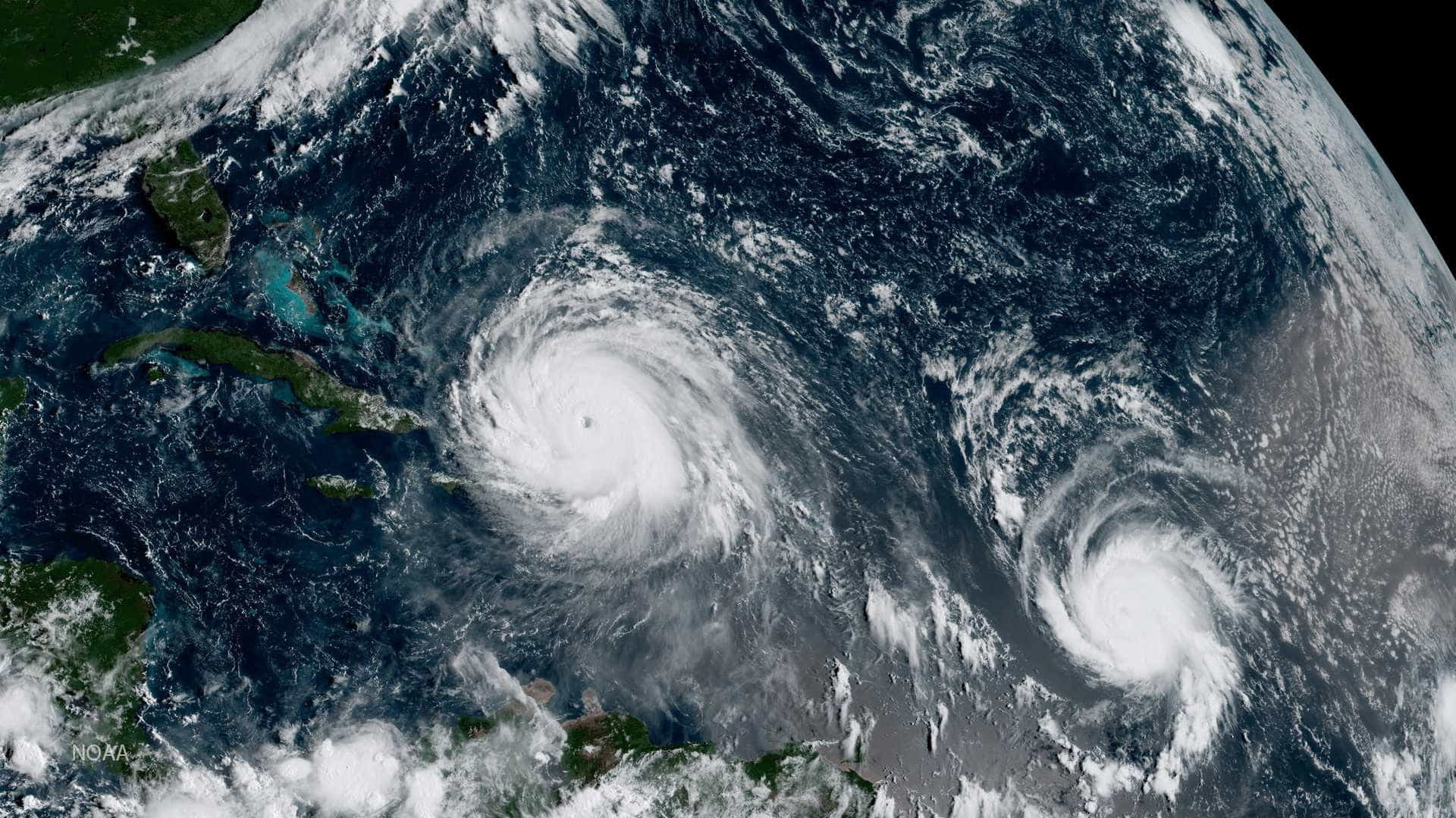 Nasa mostra passagem do Irma pelo Atlântico em 30 segundos