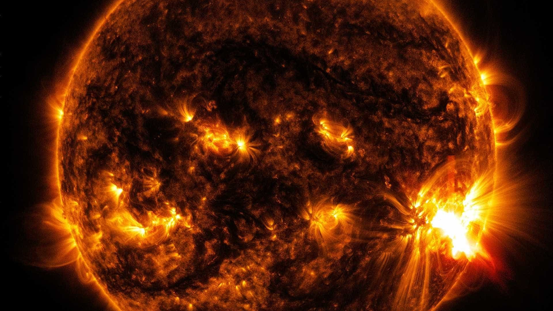 Nasa publica vídeo de nova explosão solar fascinante