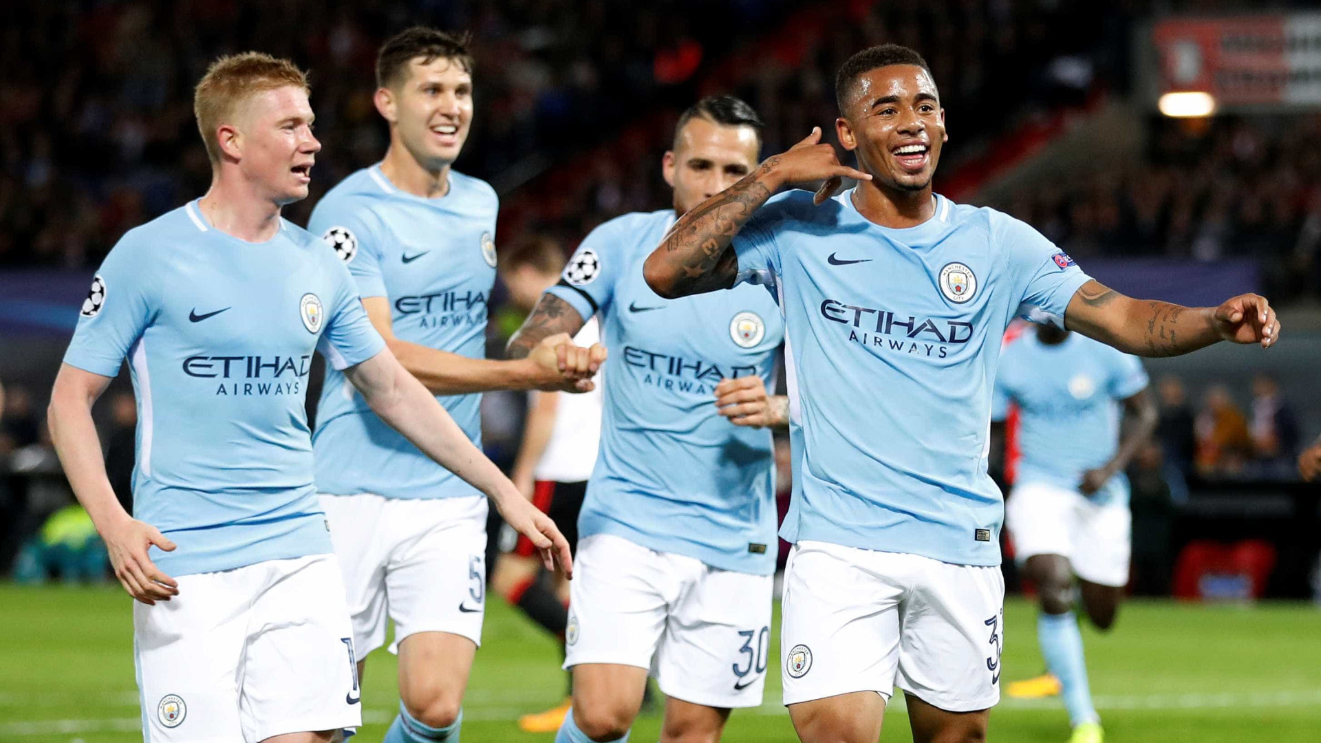 Resumão da Champions: Jesus marca, City goleia, CR7 brilha e muito mais
