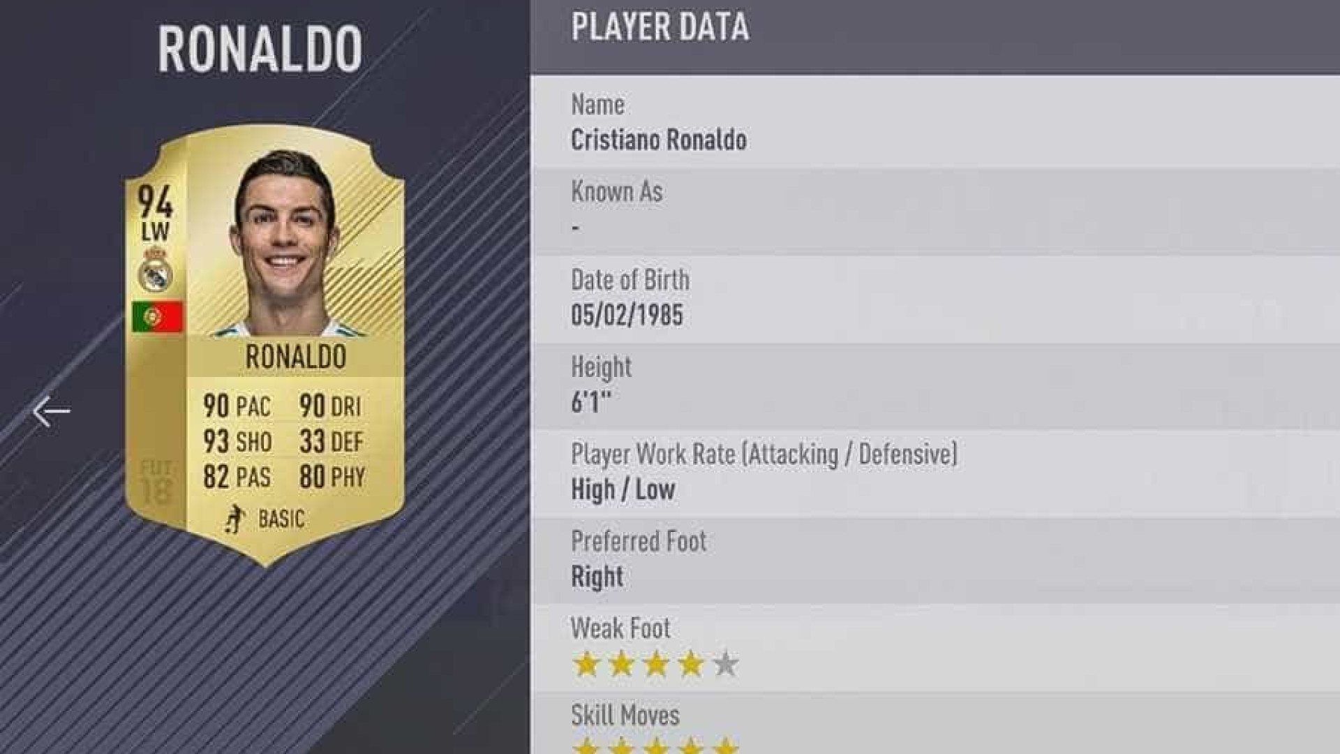 Com Cristiano Ronaldo 'emprestado', Fifa 18 para PC tem pré-venda