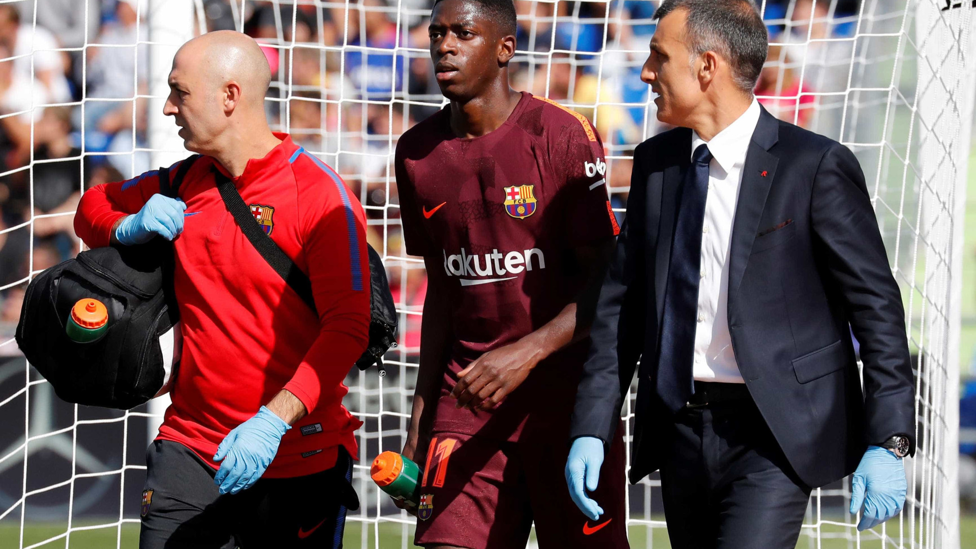 Substituto de Neymar no Barcelona ficará 4 meses parado por lesão