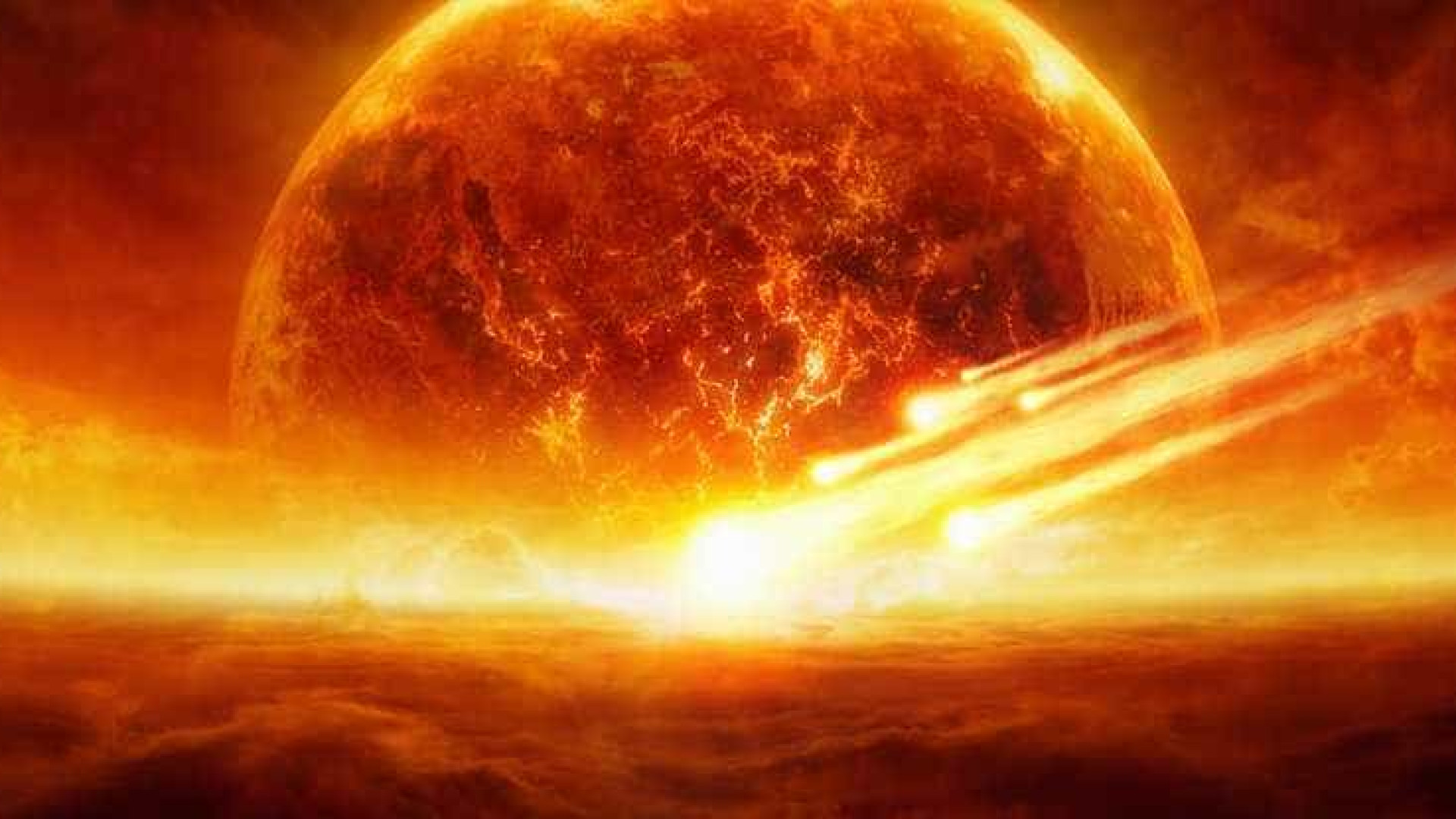 Astrônomo anuncia o fim da terra neste sábado após impacto com planeta