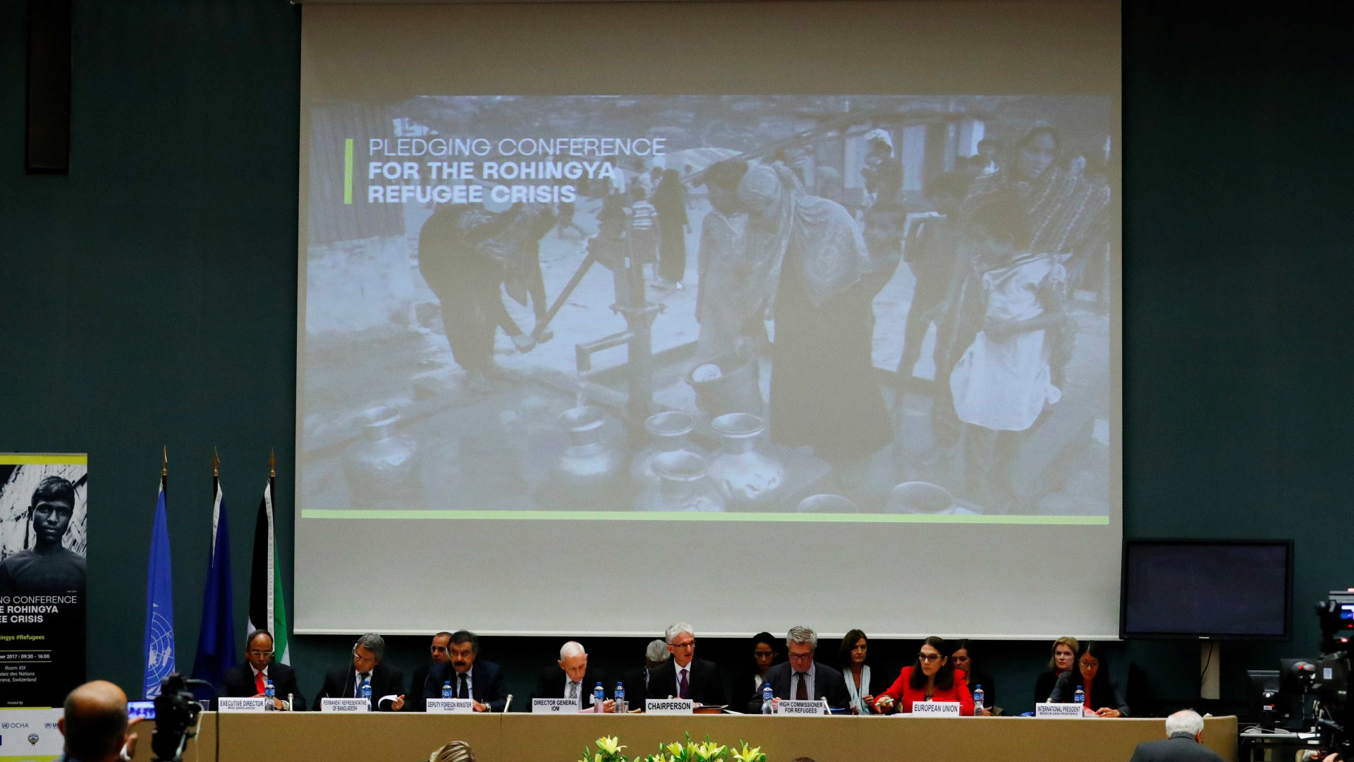 ONU arrecada US$ 340 milhões para refugiados rohingyas