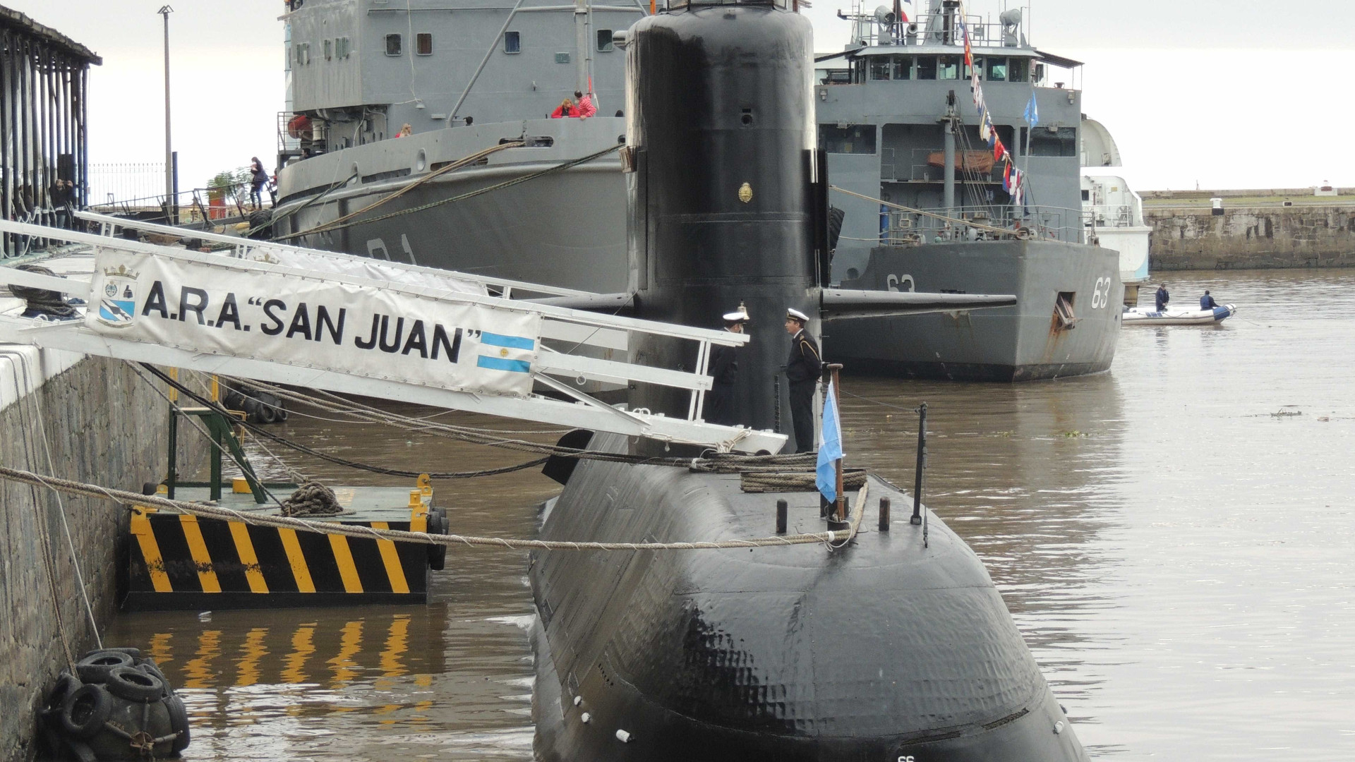 Ministério da Defesa recebe supostos sinais de submarino desaparecido