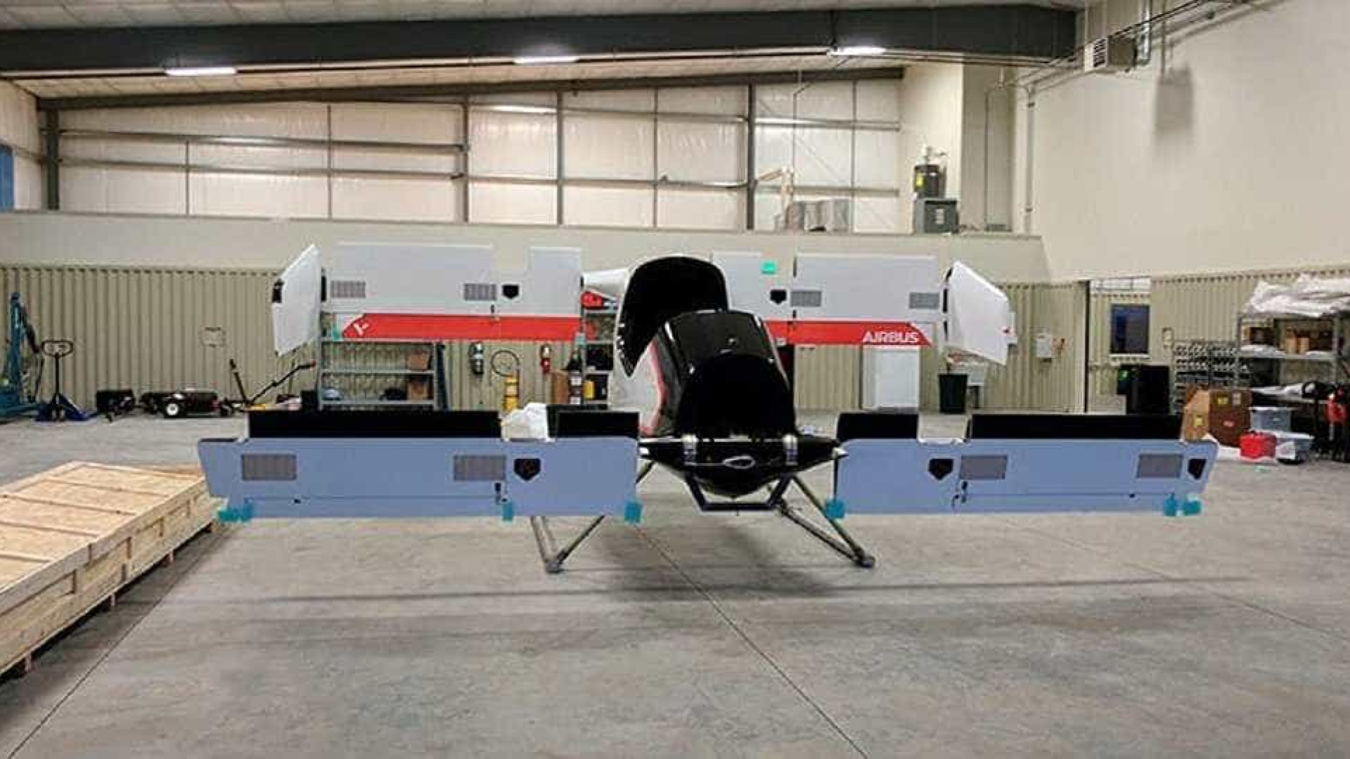 Confira as primeiras imagens do protótipo de táxi voador