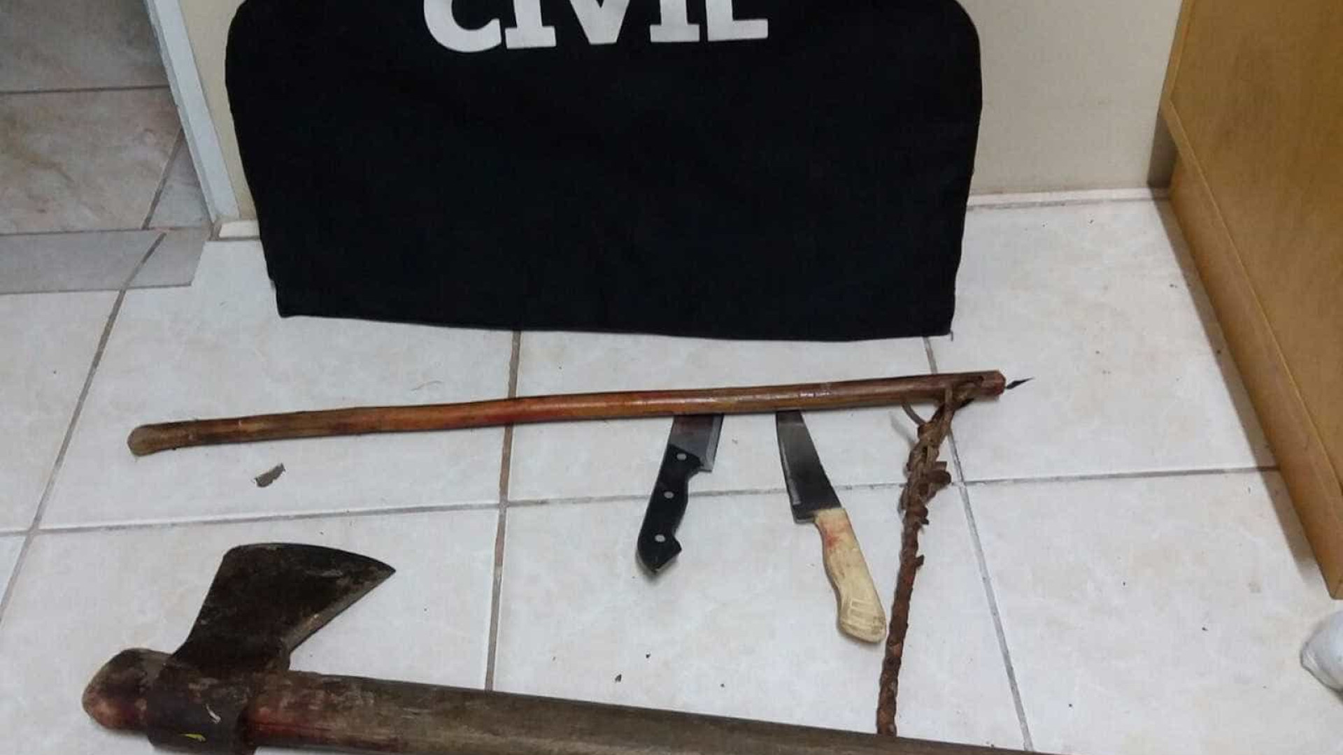 Enteado é suspeito de matar padrasto a machadadas em Canela