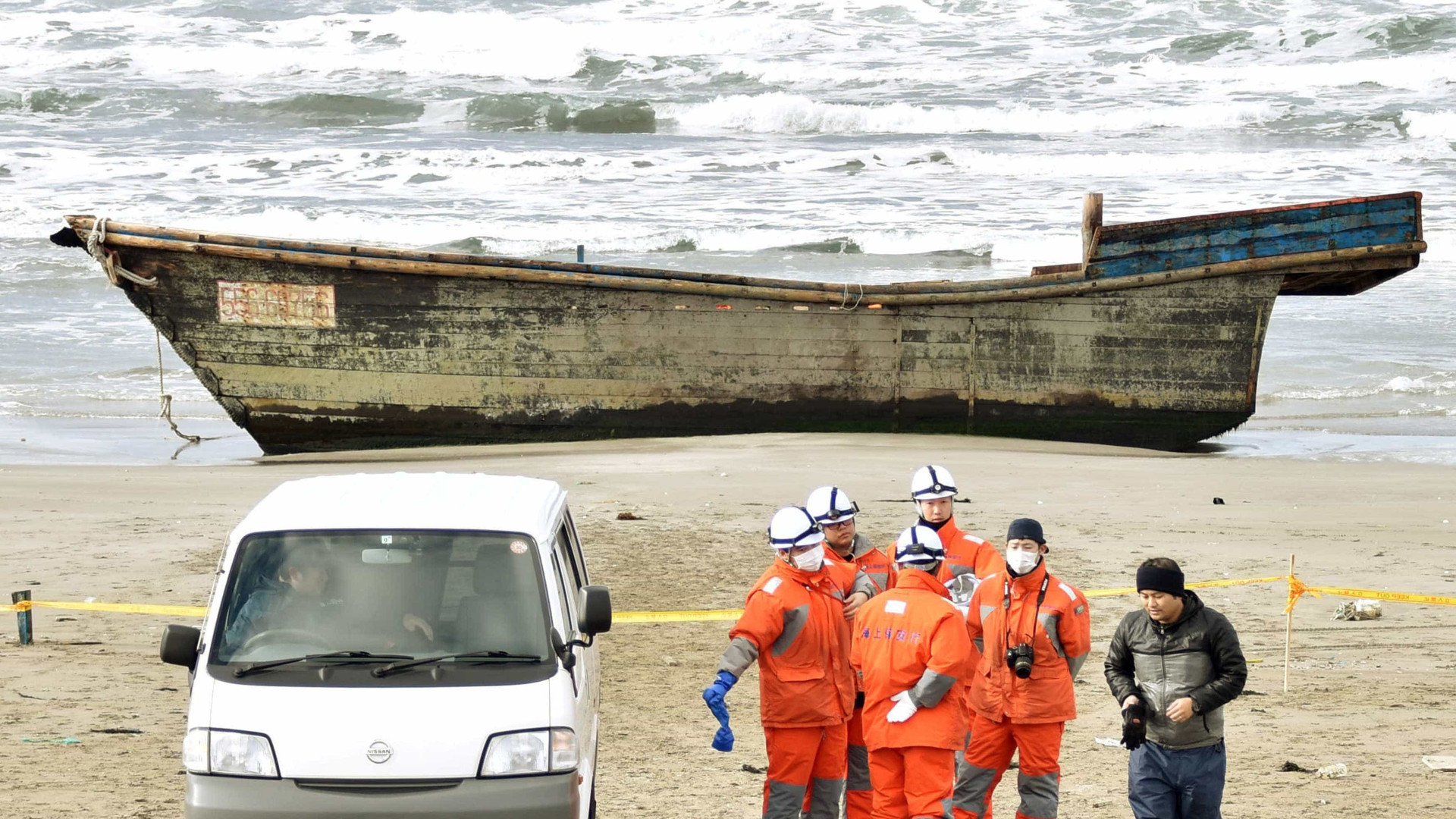Japão encontra outro barco com oito corpos em decomposição