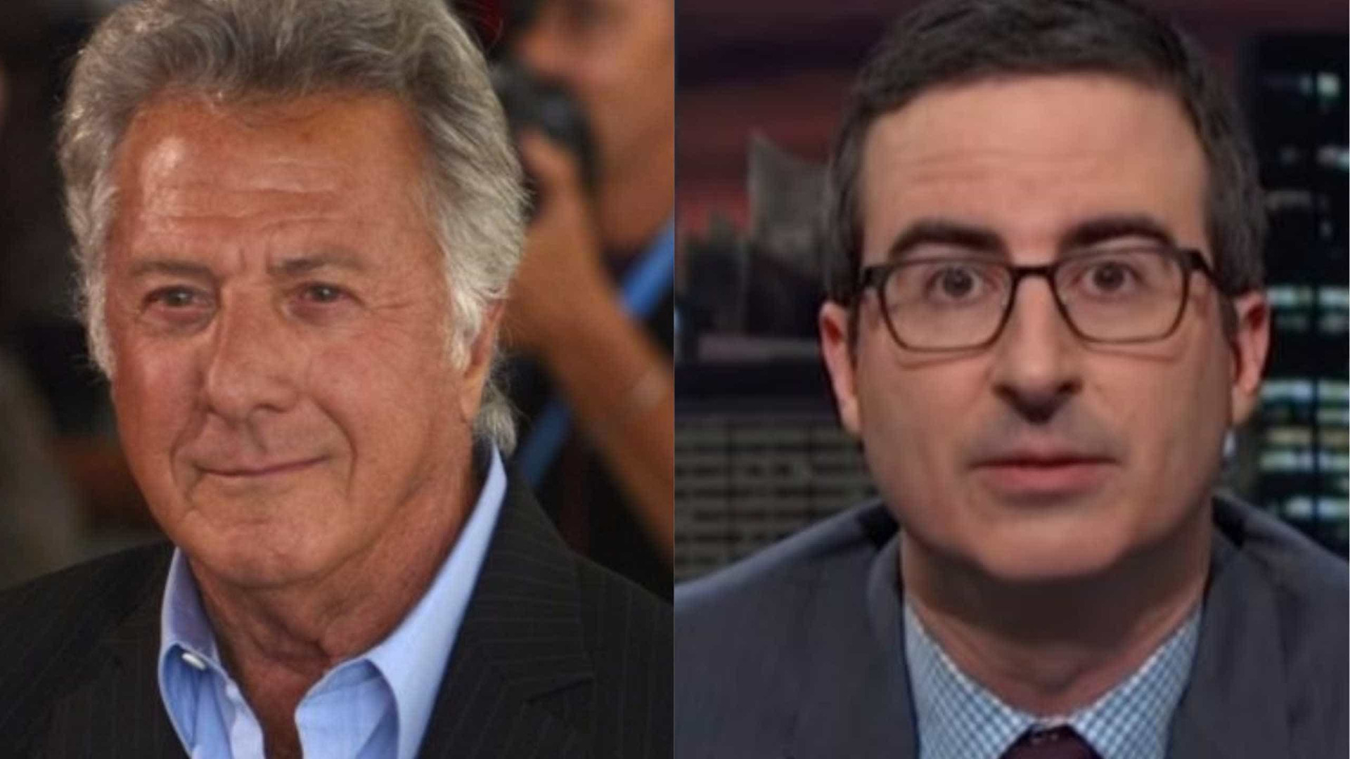 Dustin Hoffman discute com John Oliver devido a acusações de assédio