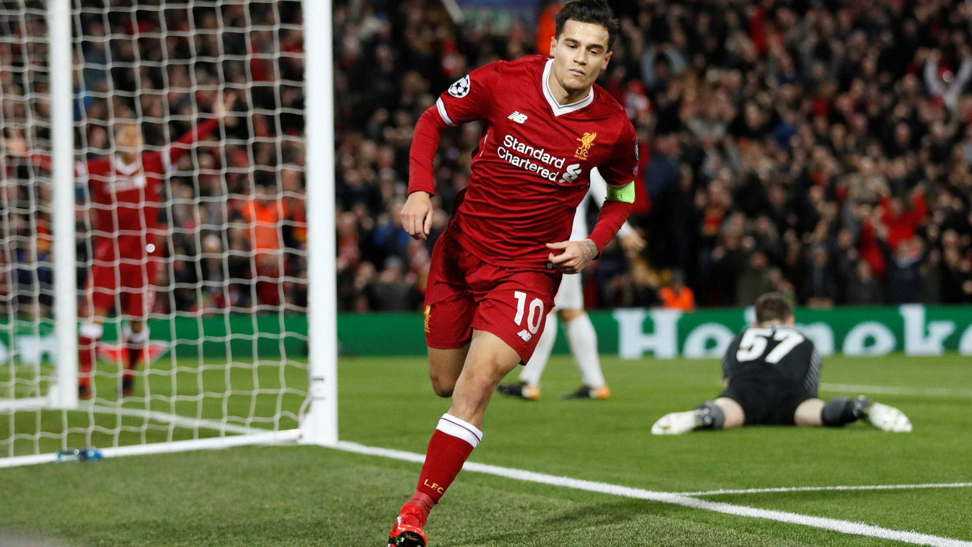 Com show de Coutinho, Liverpool atropela o Spartak na Champions: 7 a 0