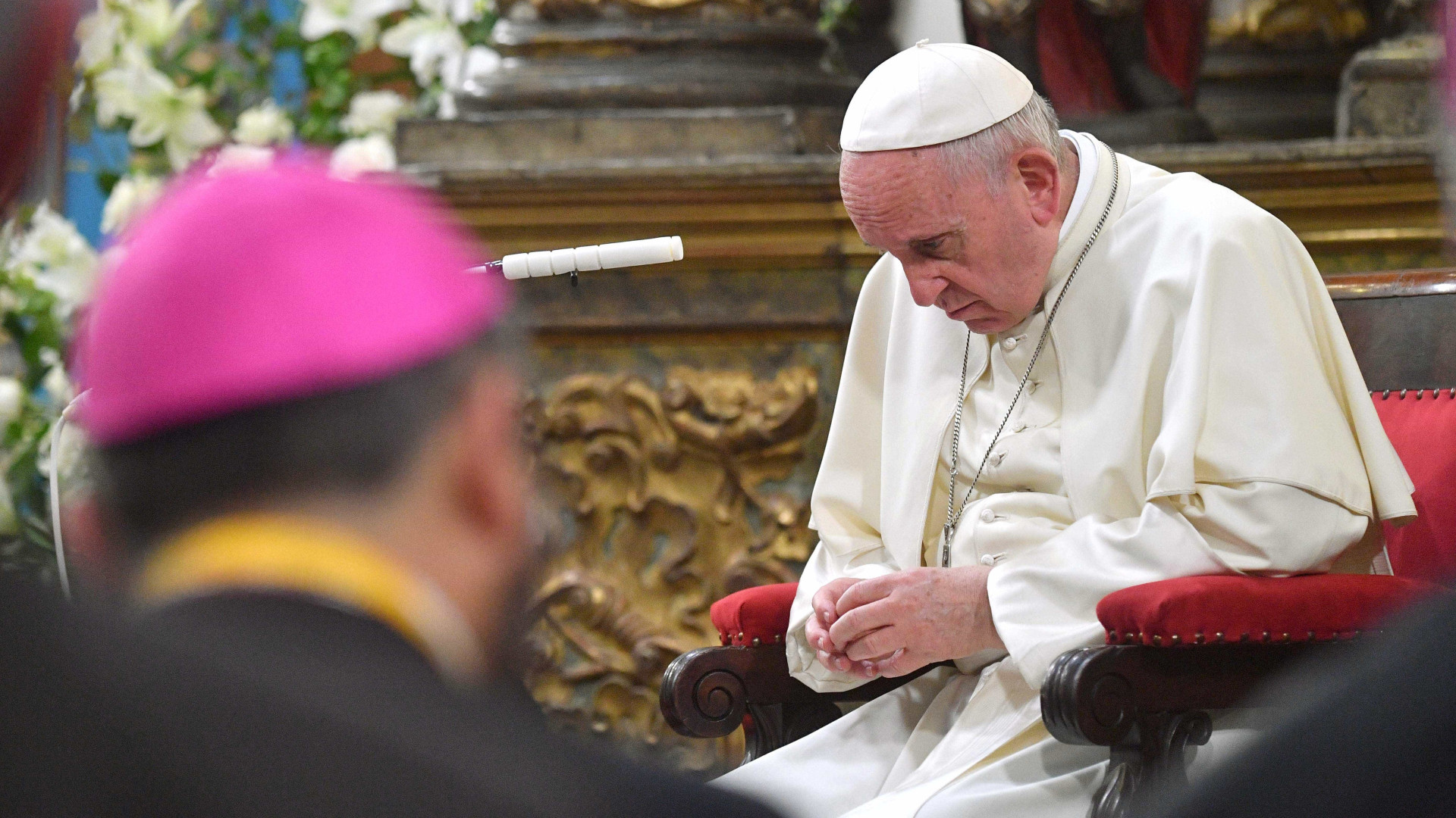 Papa se reúne com vítimas de padres pedófilos no Chile