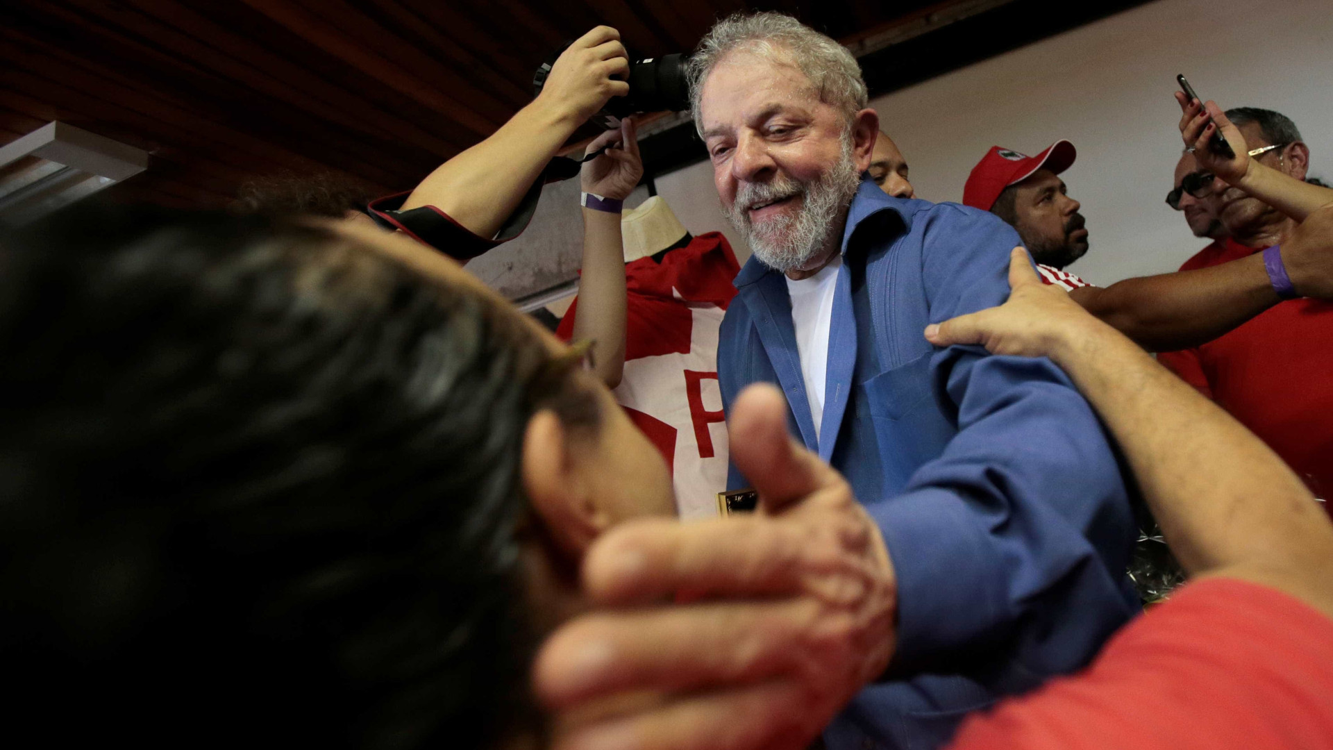 A 6 dias de julgamento, Lula diz estar com a 'tranquilidade dos justos'