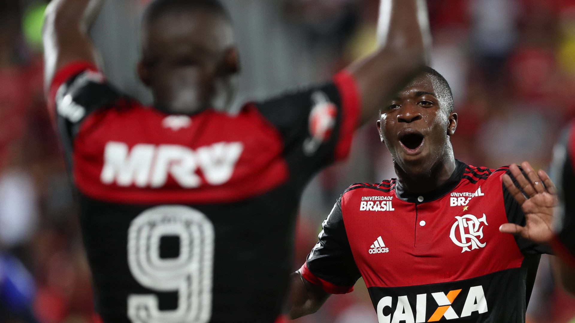 Vinícius Jr. e Lincoln comandam a vitória do Flamengo sobre o Bangu