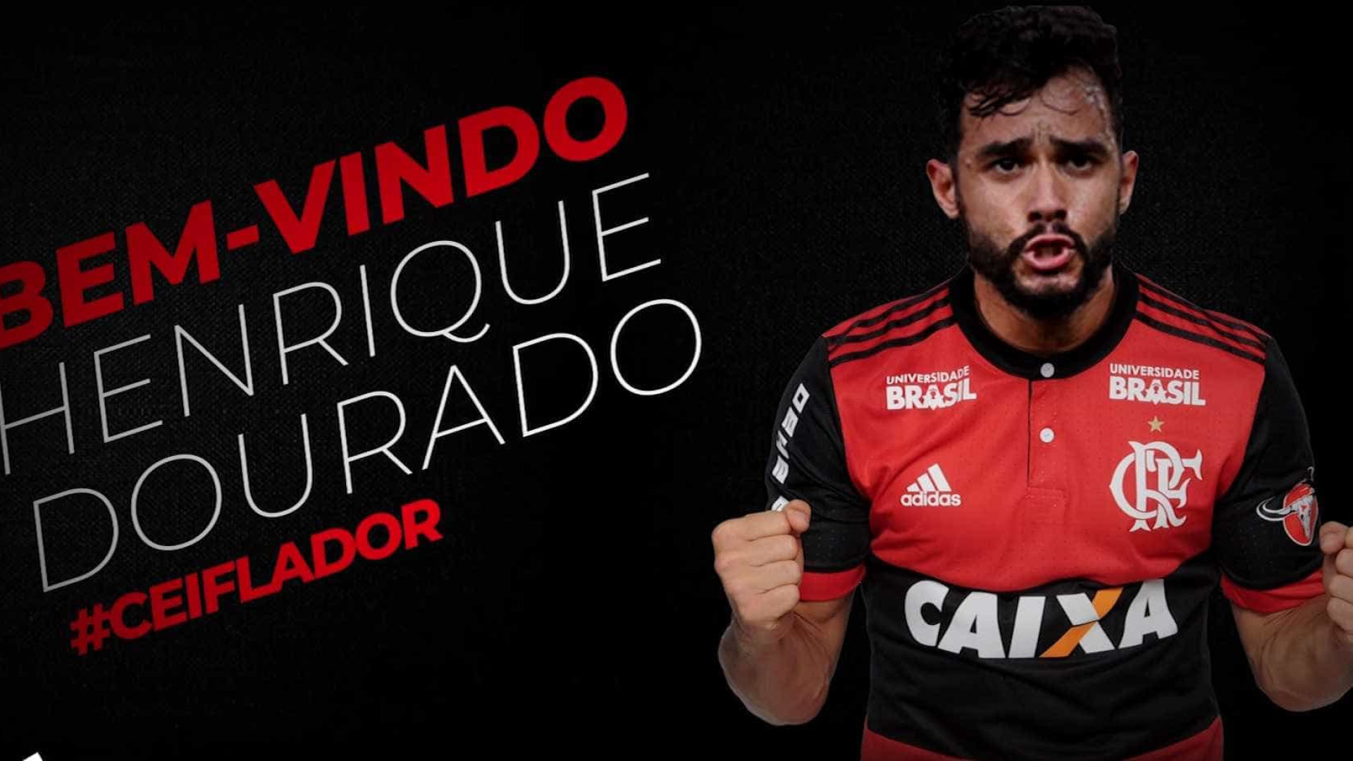 Oficial: Flamengo anuncia contratação de Henrique Dourado