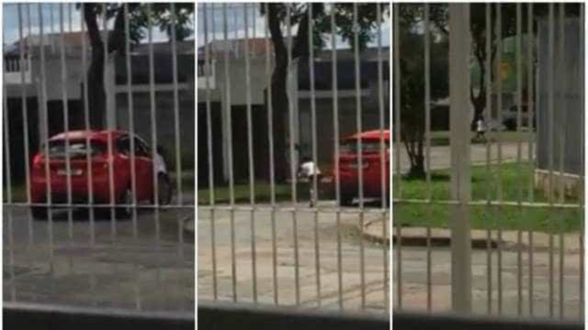 Vídeo mostra desespero de menina ao ser deixada pela mãe na rua
