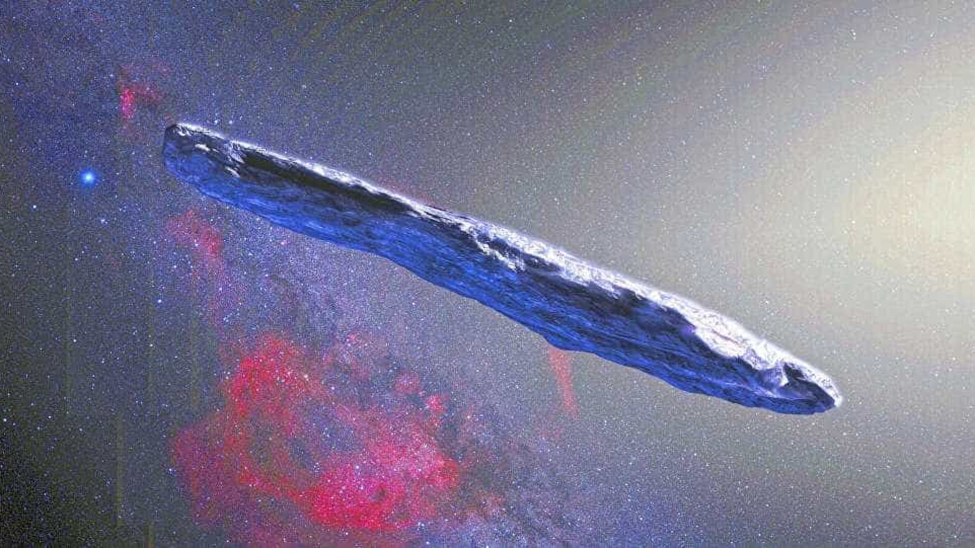 Cientistas revelam 'passado violento' de asteroide parecido com nave