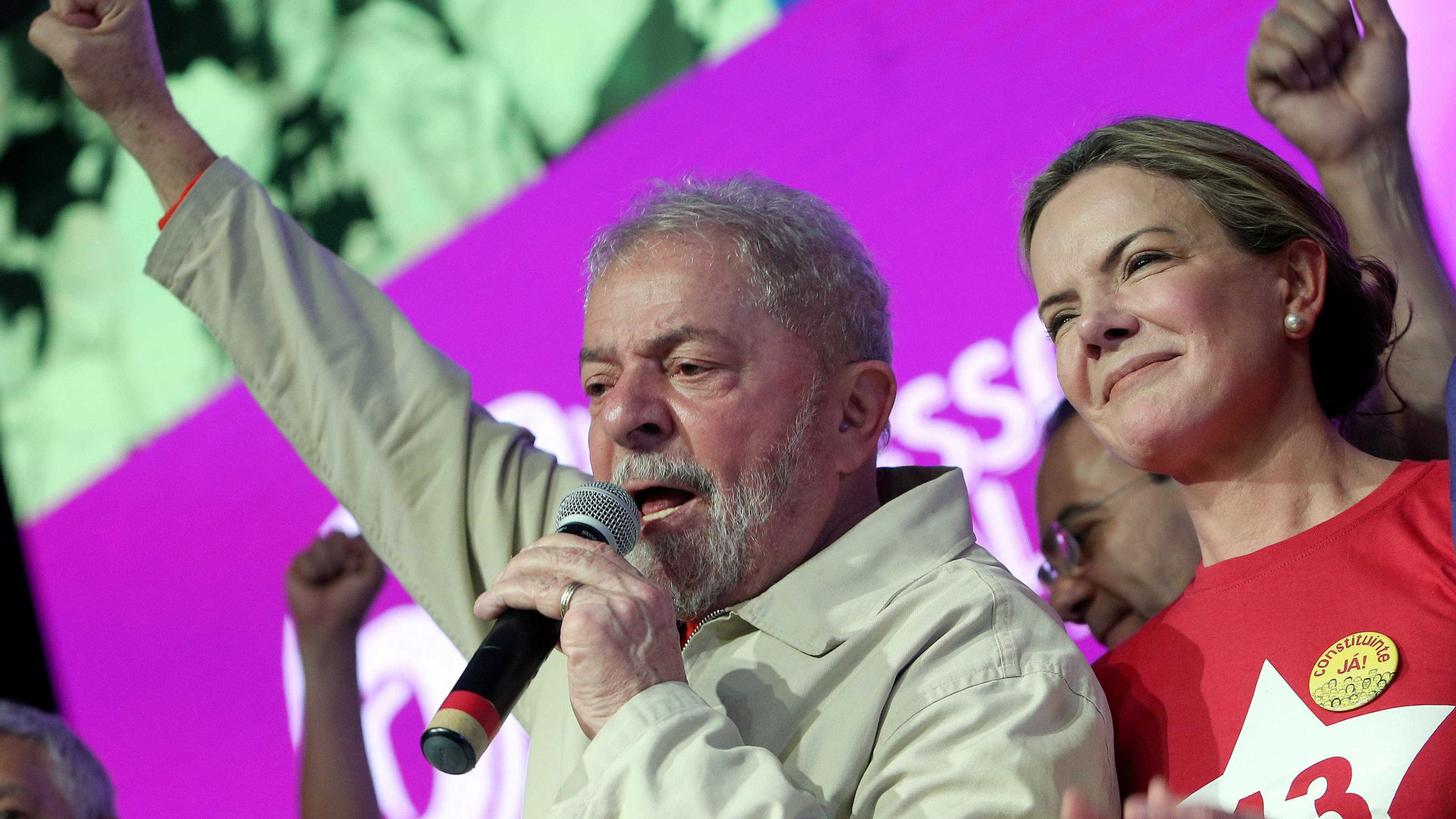 Antes de se entregar, Lula traÃ§ou 'missÃµes' para Gleisi e Haddad