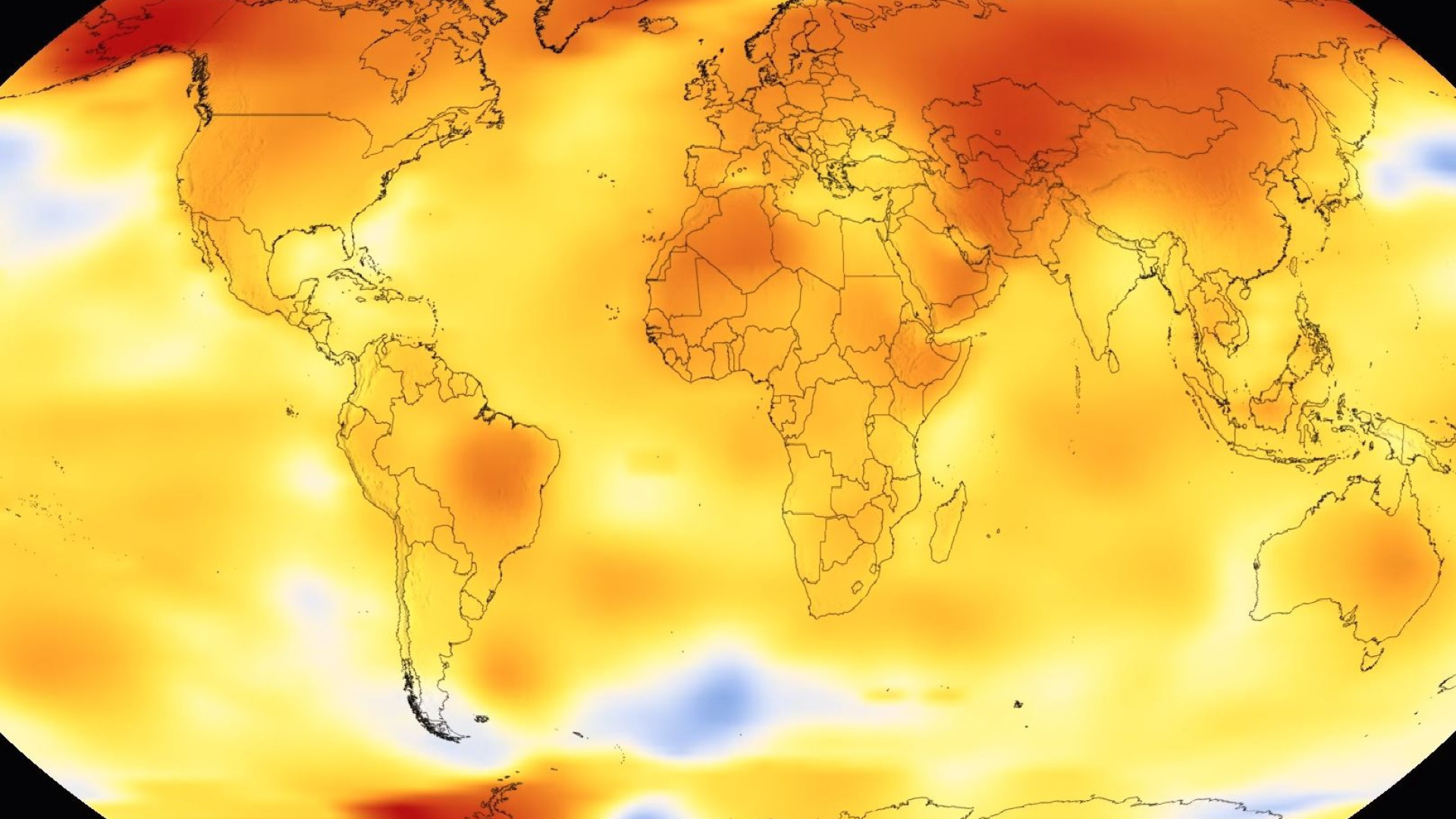 NASA mostra efeitos de 137 anos de aquecimento global em 36 segundos