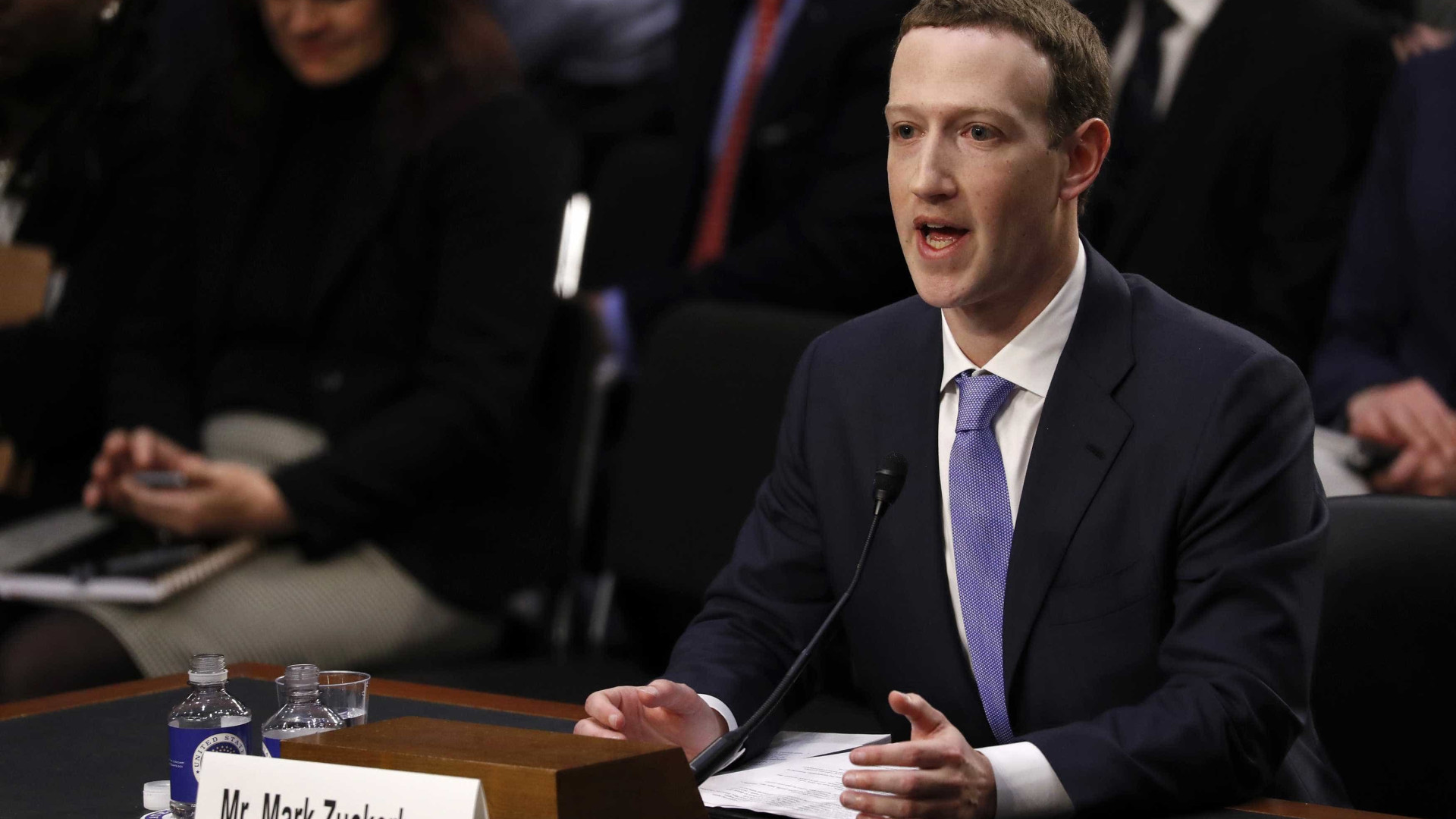 Zuckerberg aceita convite para depor ao Parlamento Europeu