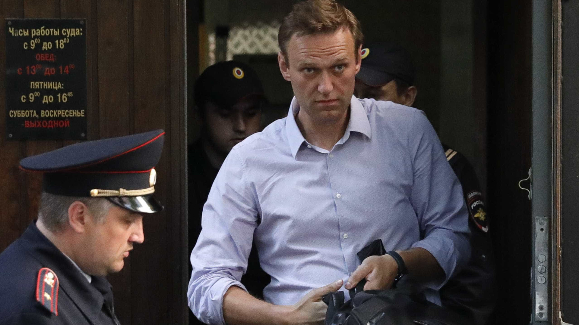 Opositor é condenado a prisão por organizar protestos contra Putin