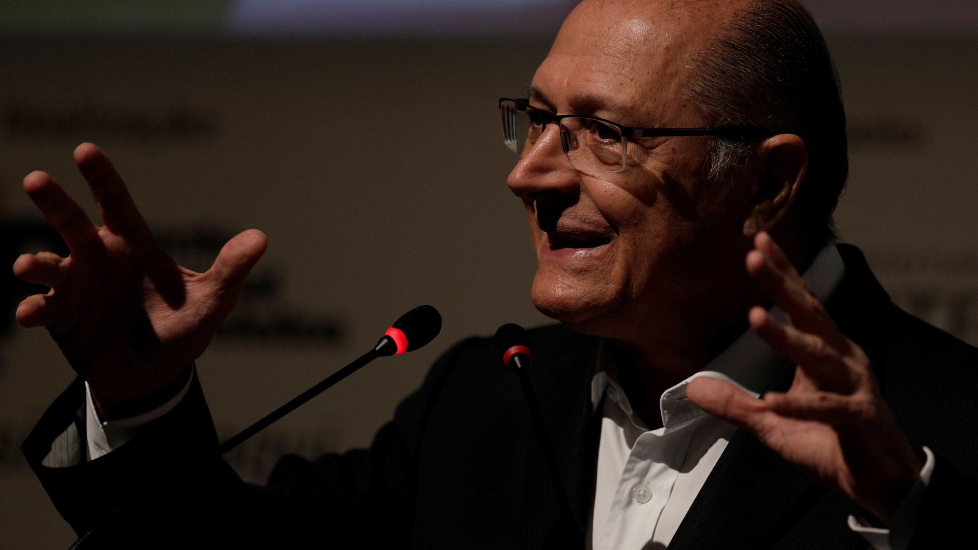 'É tudo que queremos', diz Alckmin sobre aliança com DEM