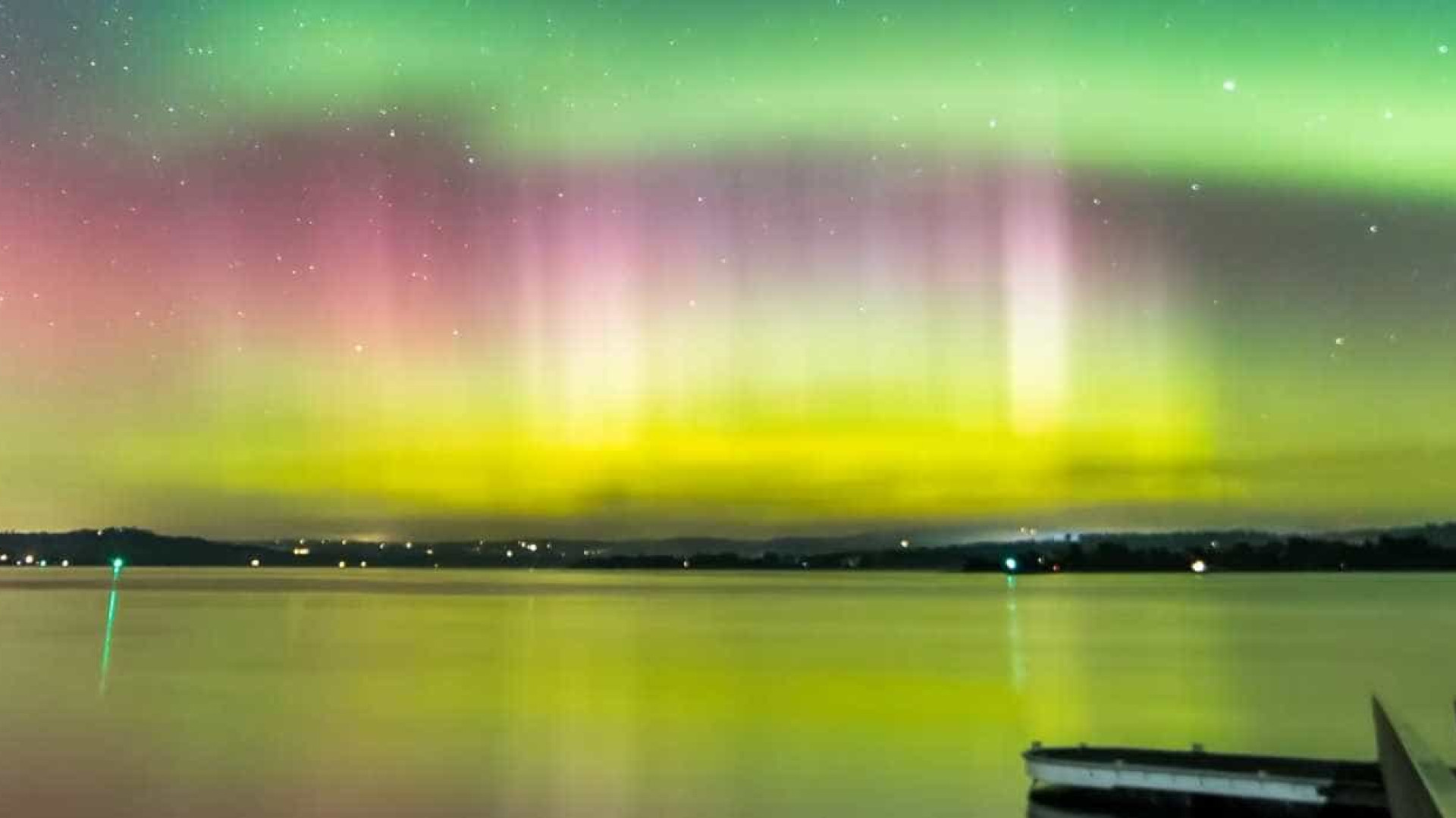 Incrível time-lapse de aurora austral na Tasmânia
