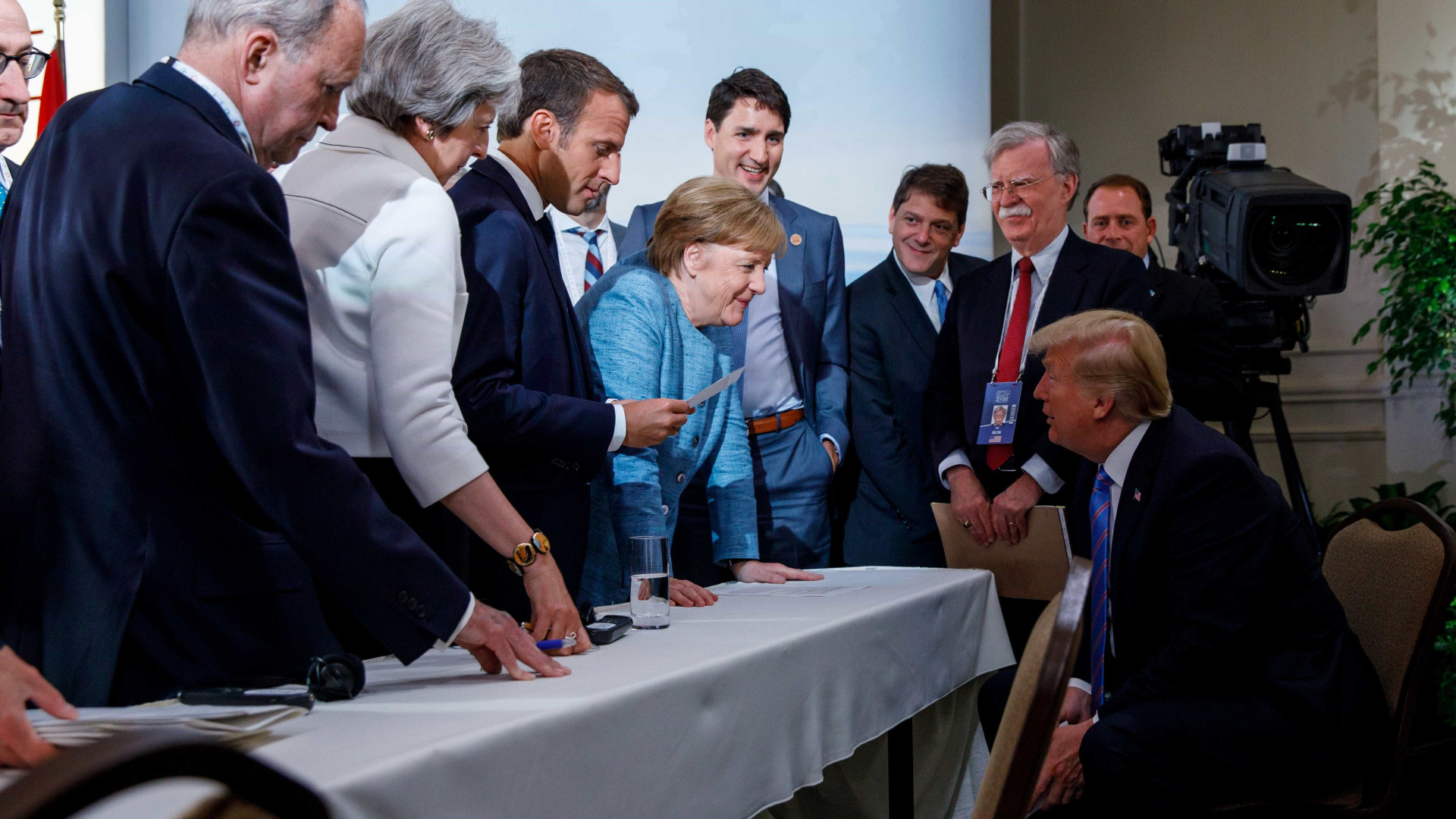 Trump retira apoio de declaração do G7 após fim do encontro