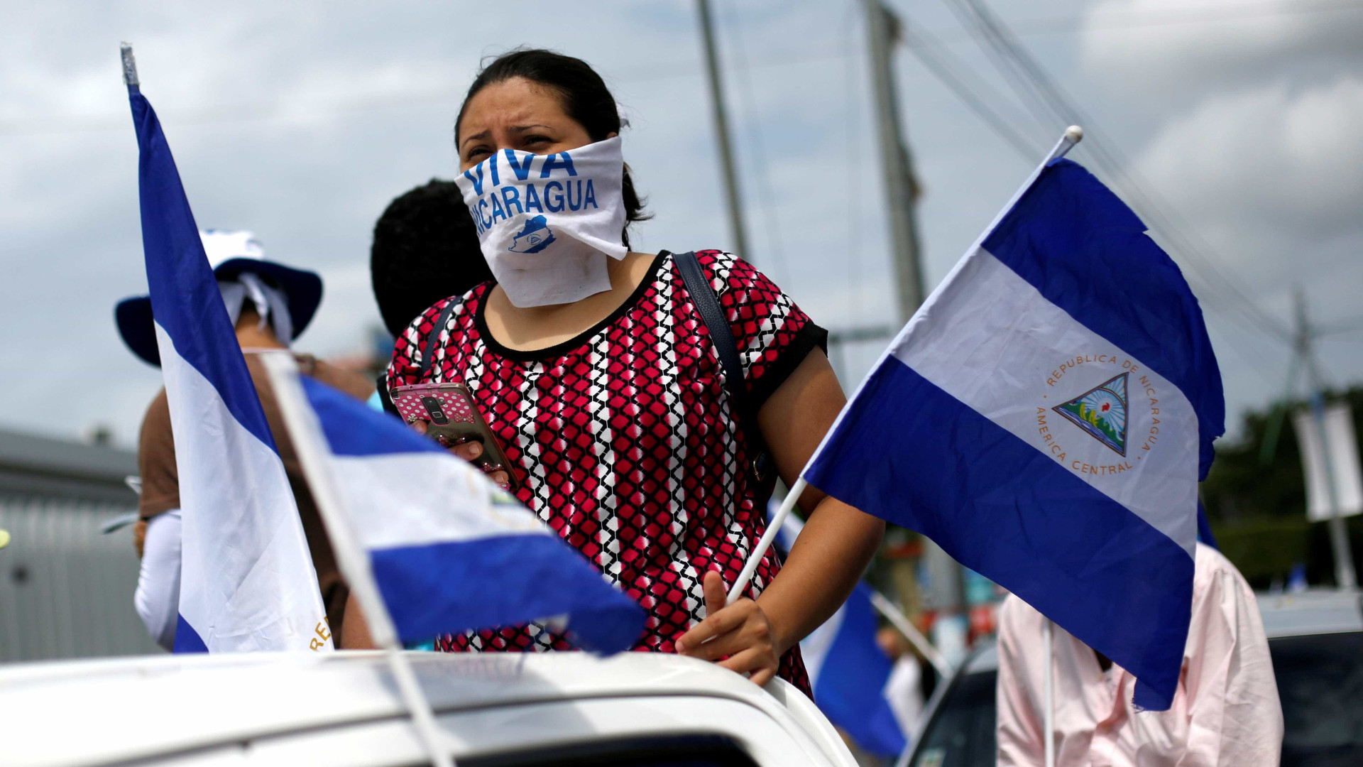 Manifestantes saem novamente às ruas na Nicarágua